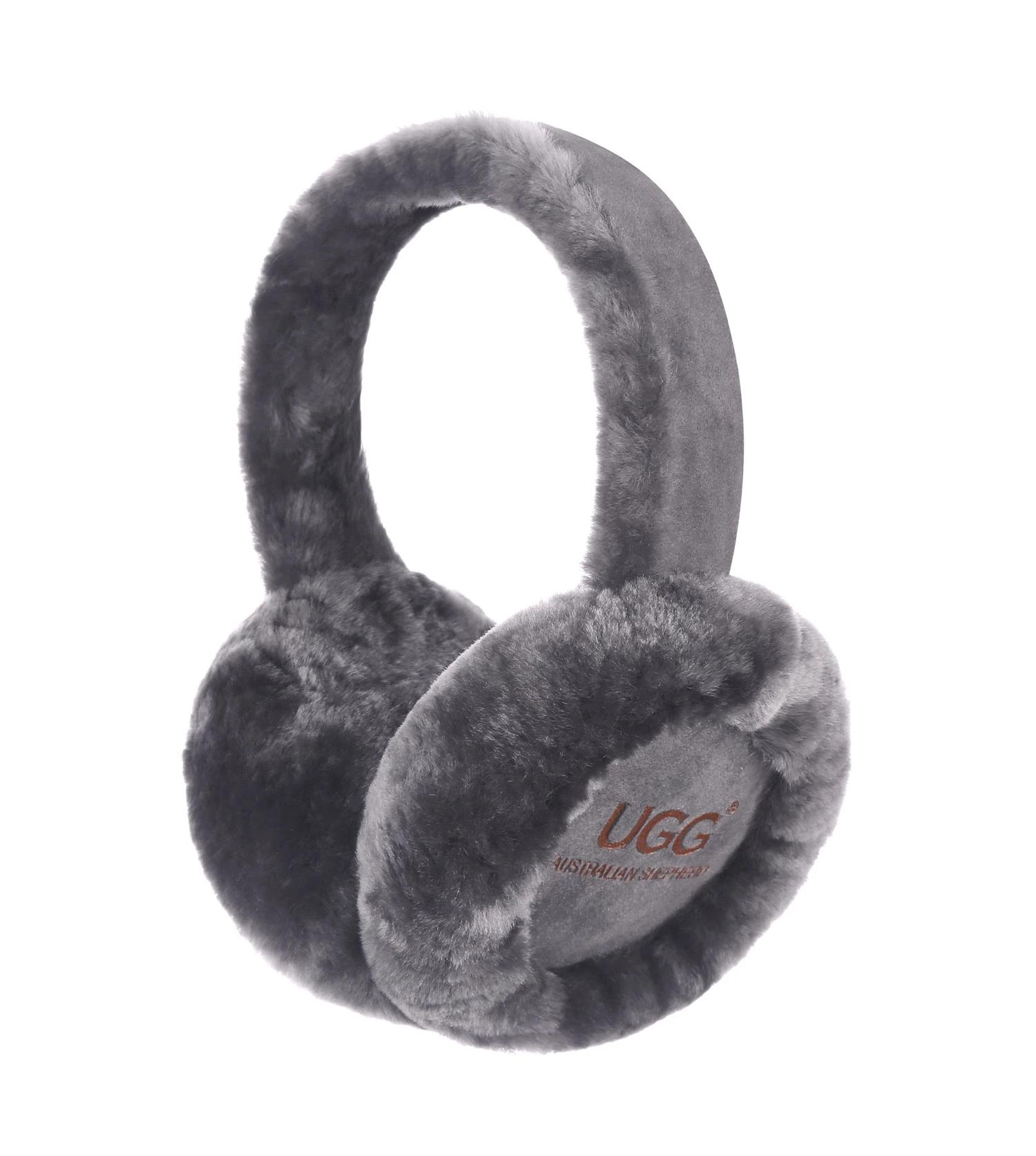 1 Australian Shepherd UGG Connie Kids Earmuff GREY, 1 of 5