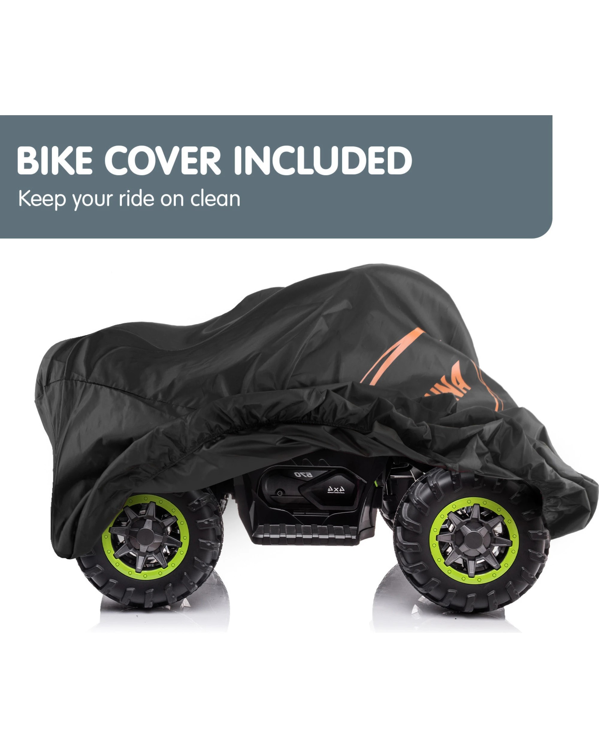 4 Kahuna Gts99 Kids Toy Electric Ride On Quad Bike Toy Atv 50w - Green, 4 of 10