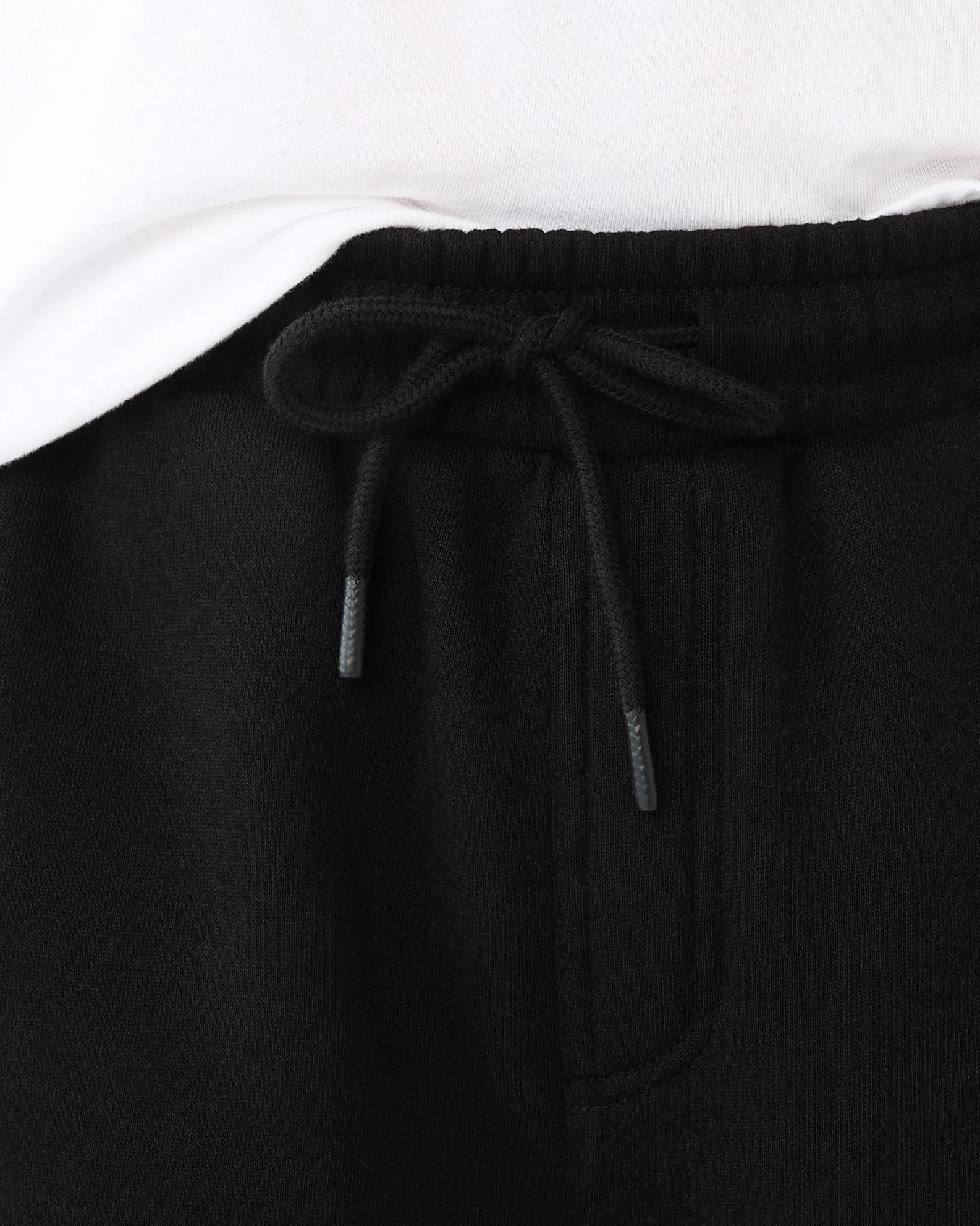 4 Wide Leg Trackpants Black, 4 of 8