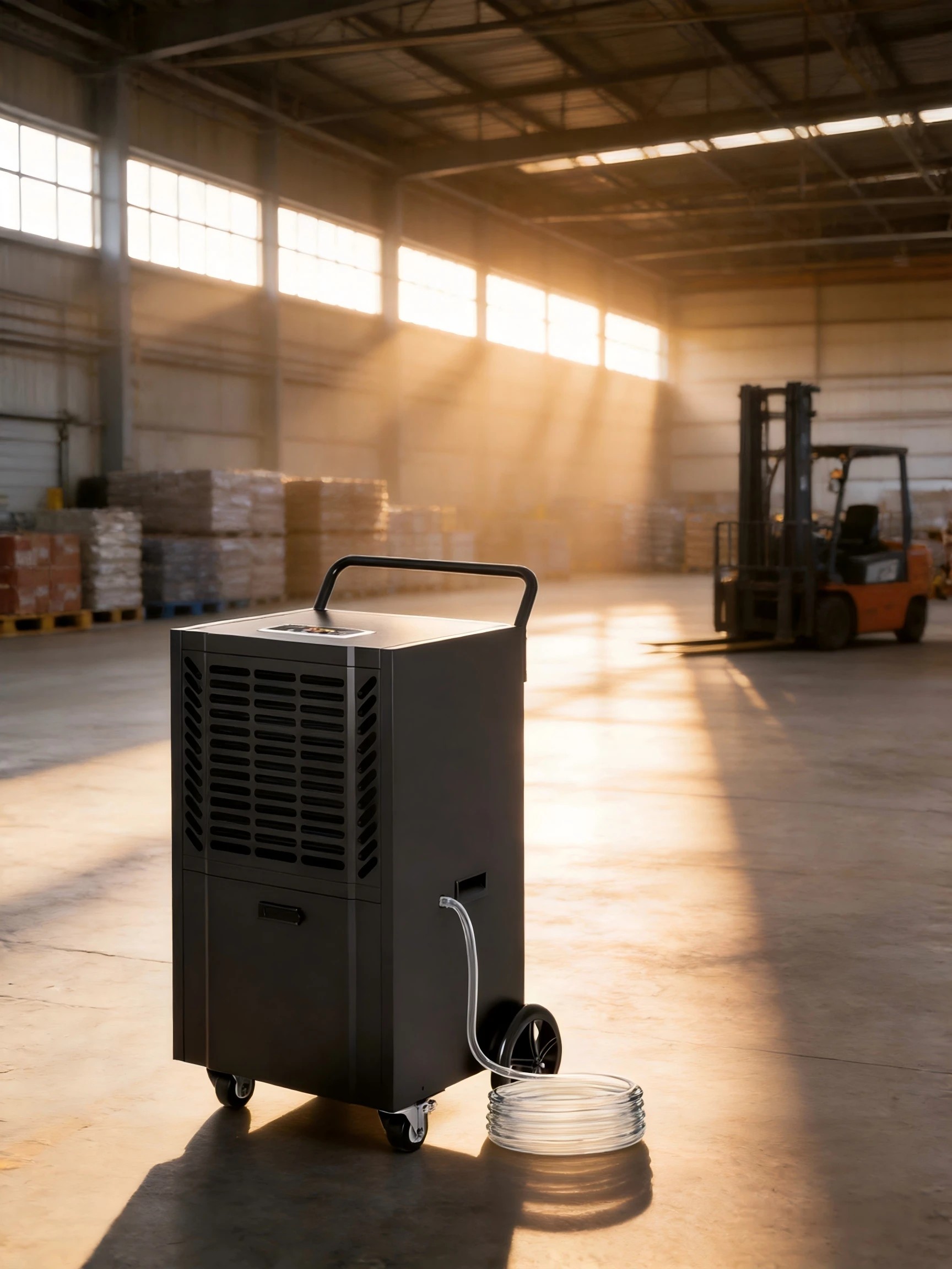 2 Yopower 95L Commercial Dehumidifier with Pump Drainage for 80–300㎡ - Black, 2 of 6