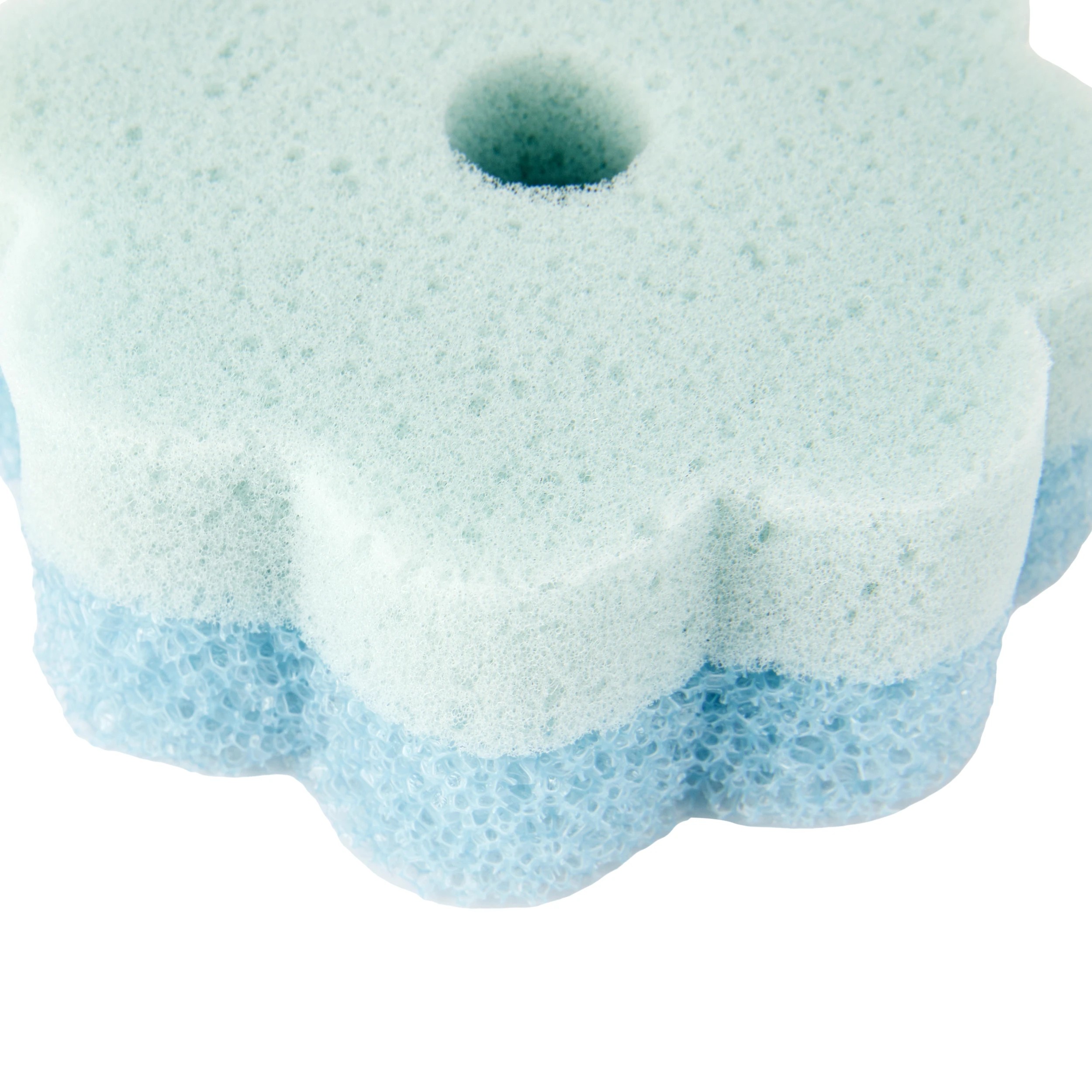 4 Set of 2 Thermal Sponges - Heart and Flower, 4 of 6