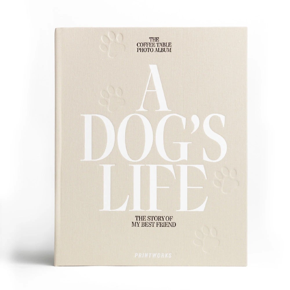 1 Printworks Dog Album-A Dogs Life - Beige, 1 of 4