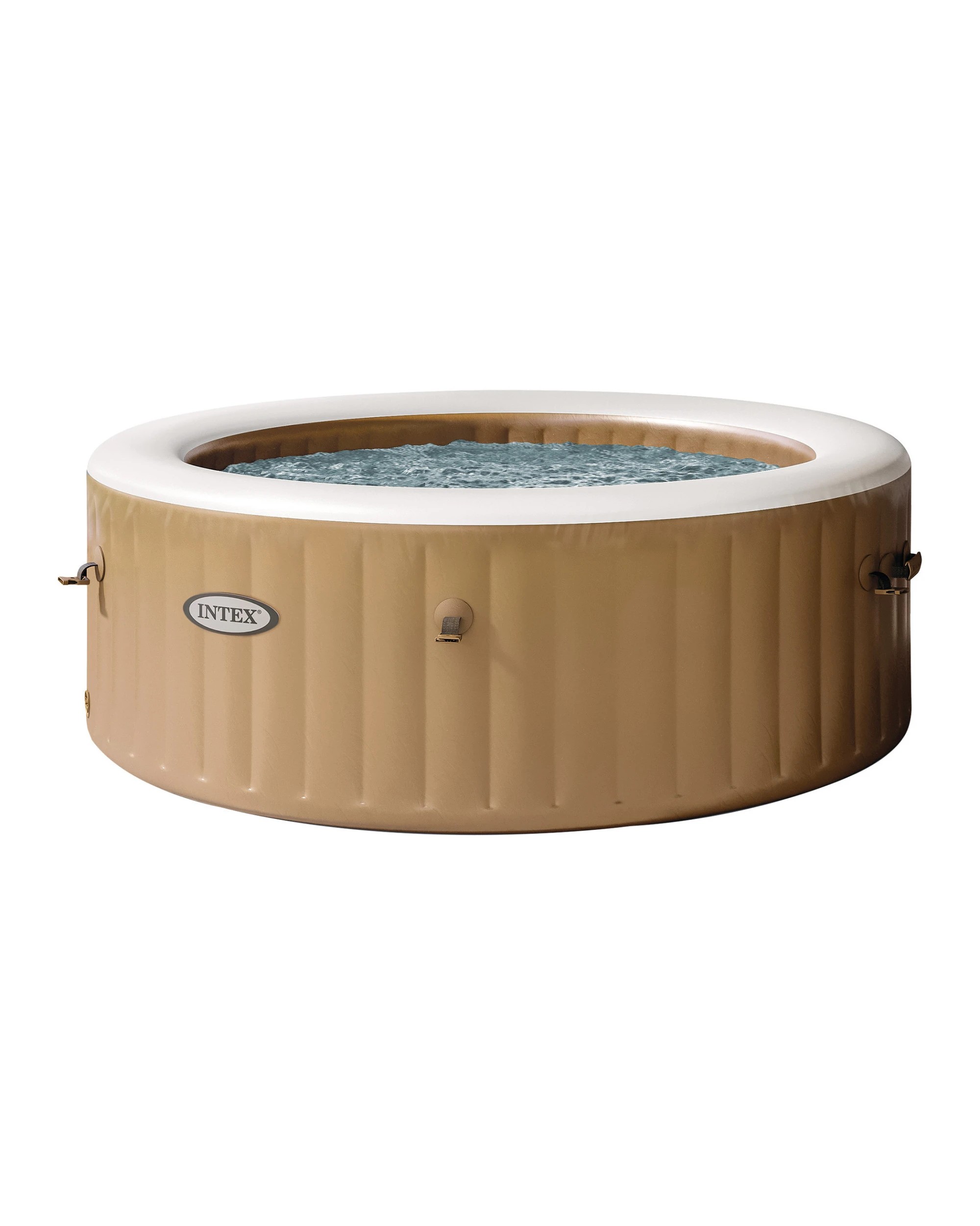 1 Intex PureSpa Bubble Massage Inflatable Hot Tub - 6-Person - Brown, 1 of 9