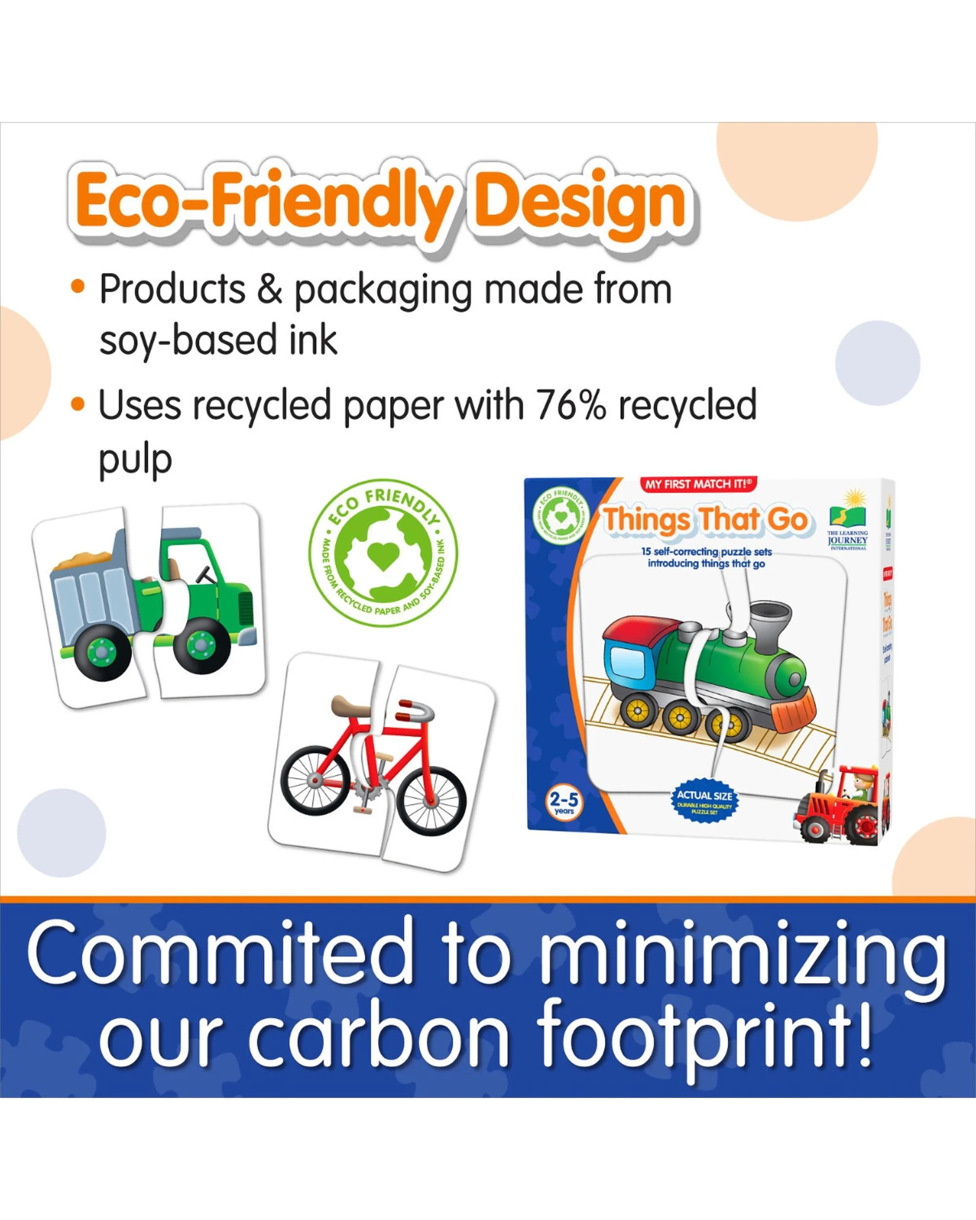 6 Learning Journey My First Match It Things That Go, 6 of 8