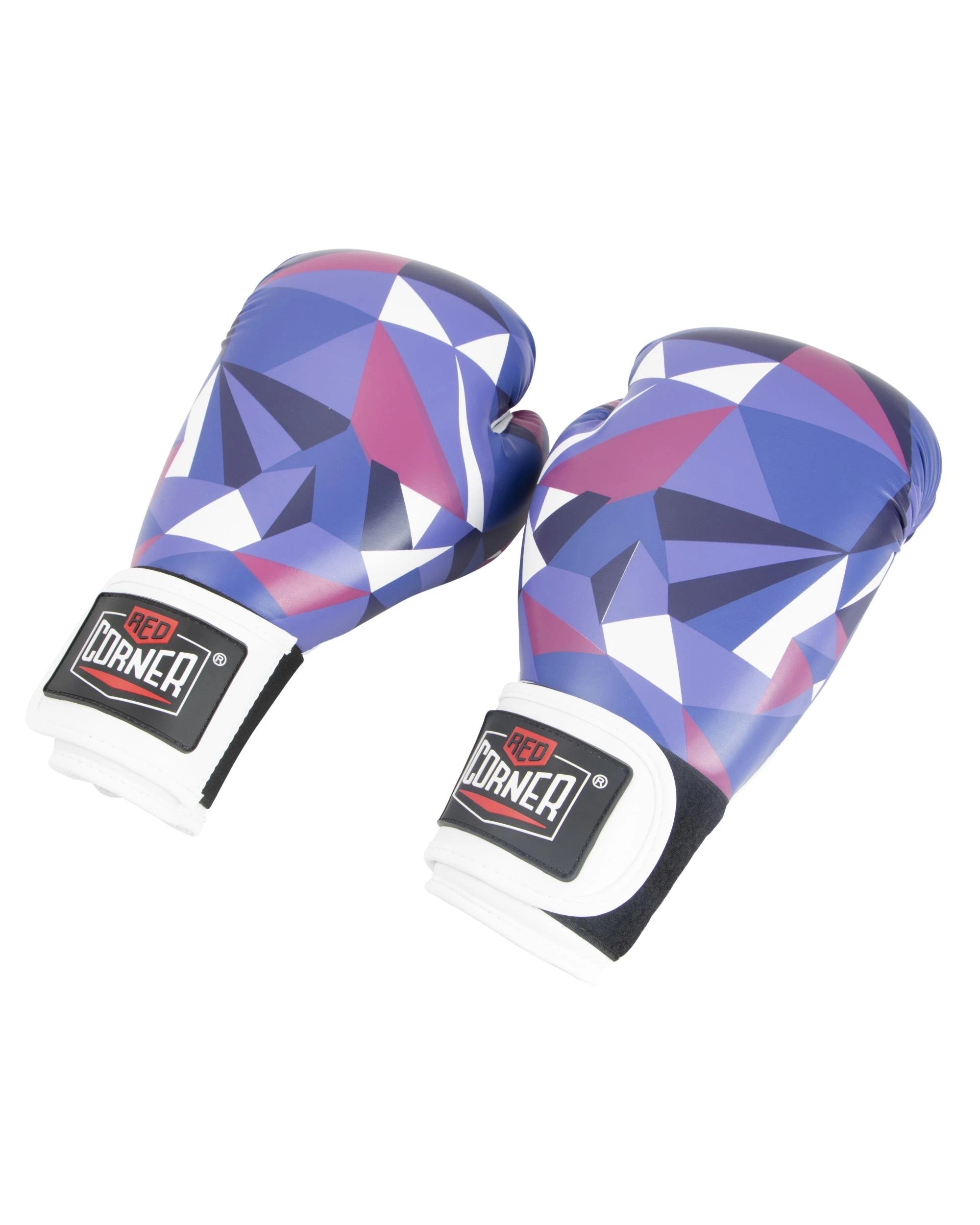 3 Red Corner Boxing Womens Sparring Boxing Gloves - Shattered Blue, 3 of 6