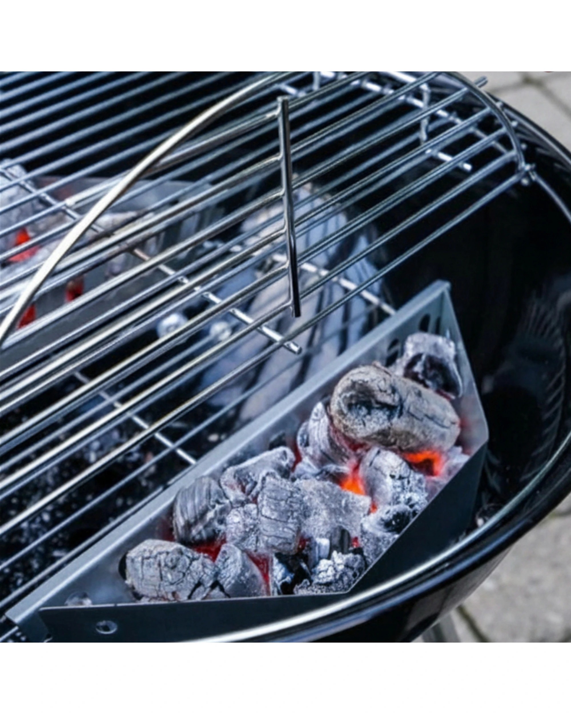 2 Campaquip Weber Kettle Compatible Fire Master Charcoal Starter Combo, 2 of 3