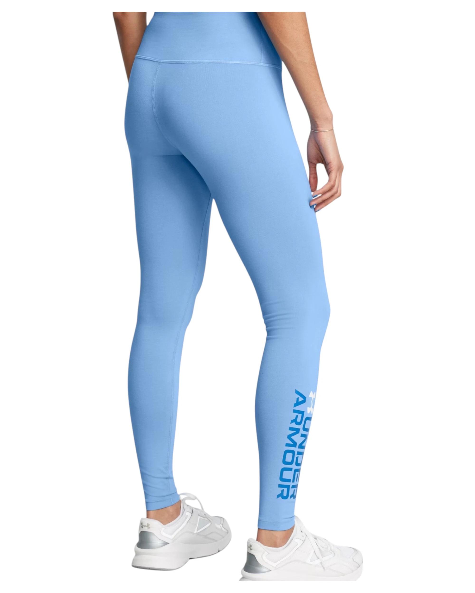 6 Under Armour Womens Campus Graphic Horizon Blue Leggings HORIZON BLUE, 6 of 6