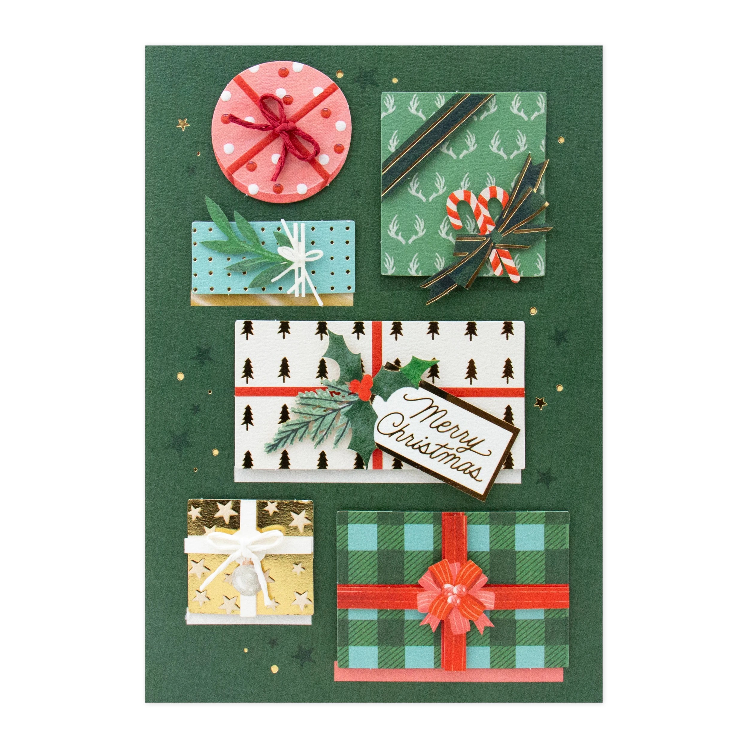 3 Hallmark Signature Christmas Card - Presents, 3 of 3