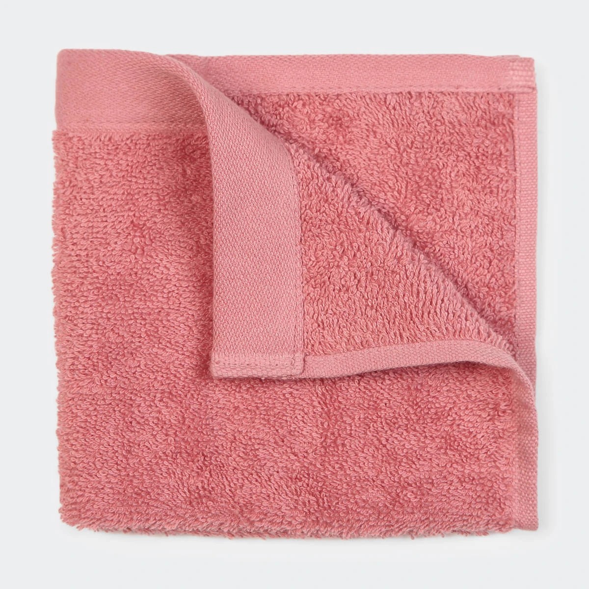 1 Malmo Cotton Face Washer - Blush Pink, 1 of 4