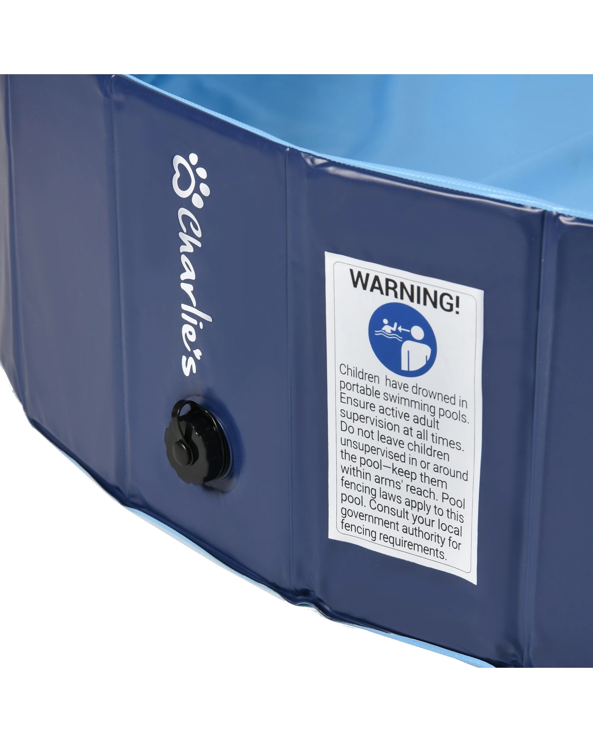 5 Charlie's Splash Society Sprinkler Dog Pool 160x30cm Extra Large - Blue, 5 of 10