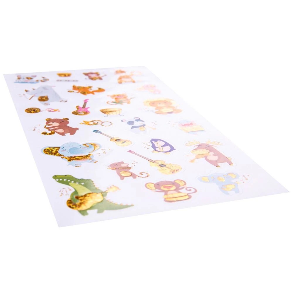 3 Learning Can Be Fun Jungle Jamboree Holographic Stickers, 3 of 3