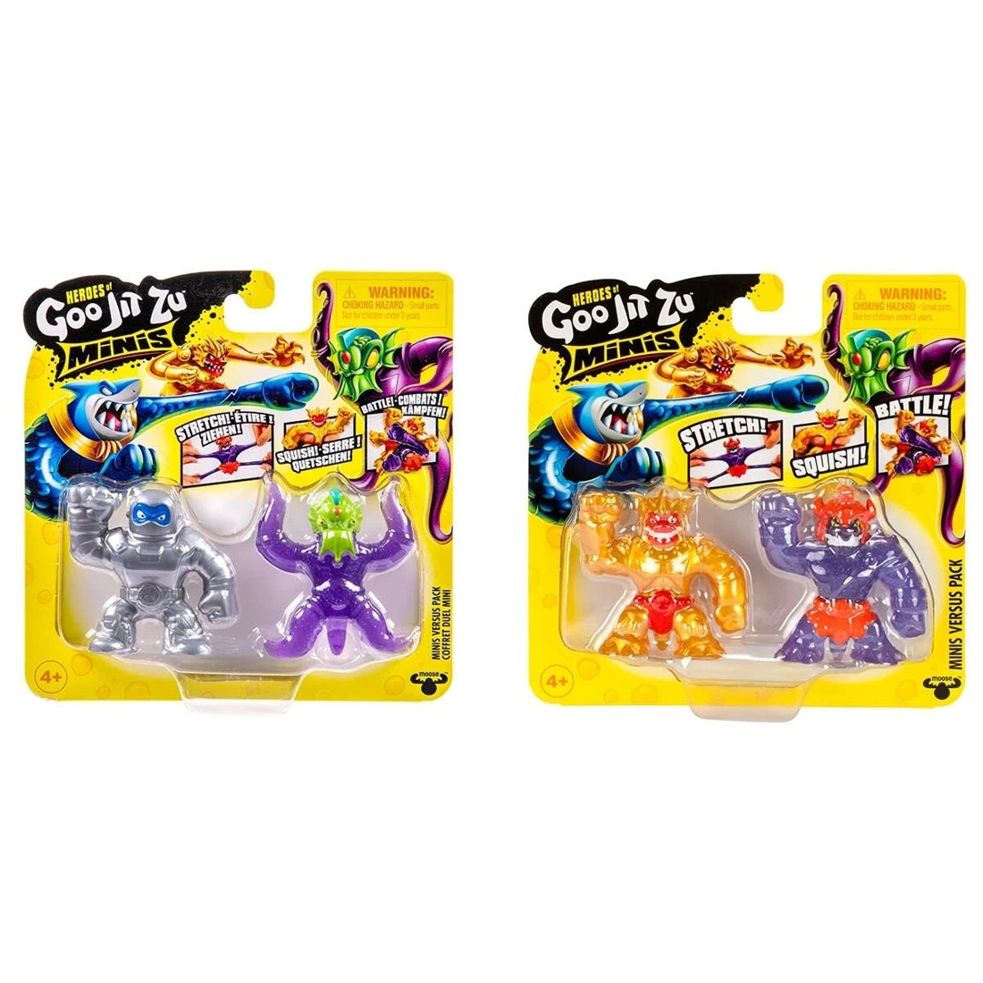 1 Heroes of Goo Jit Zu Minis Versus Pack - Assorted, 1 of 10