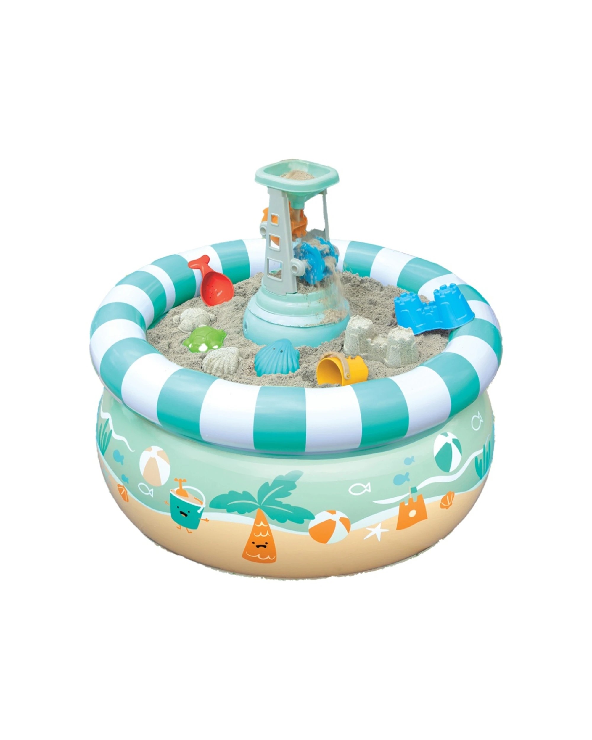 1 Go Play Splash & Sand Activity Table Inflatable 2-in-1 Sand and Water Play - Multi, 1 of 5