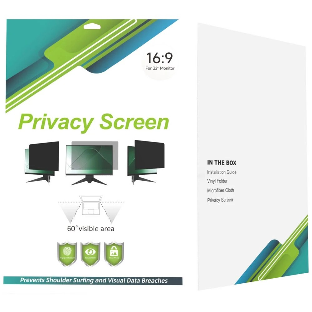 4 32" 16:9 Monitor Privacy Screen, 4 of 4