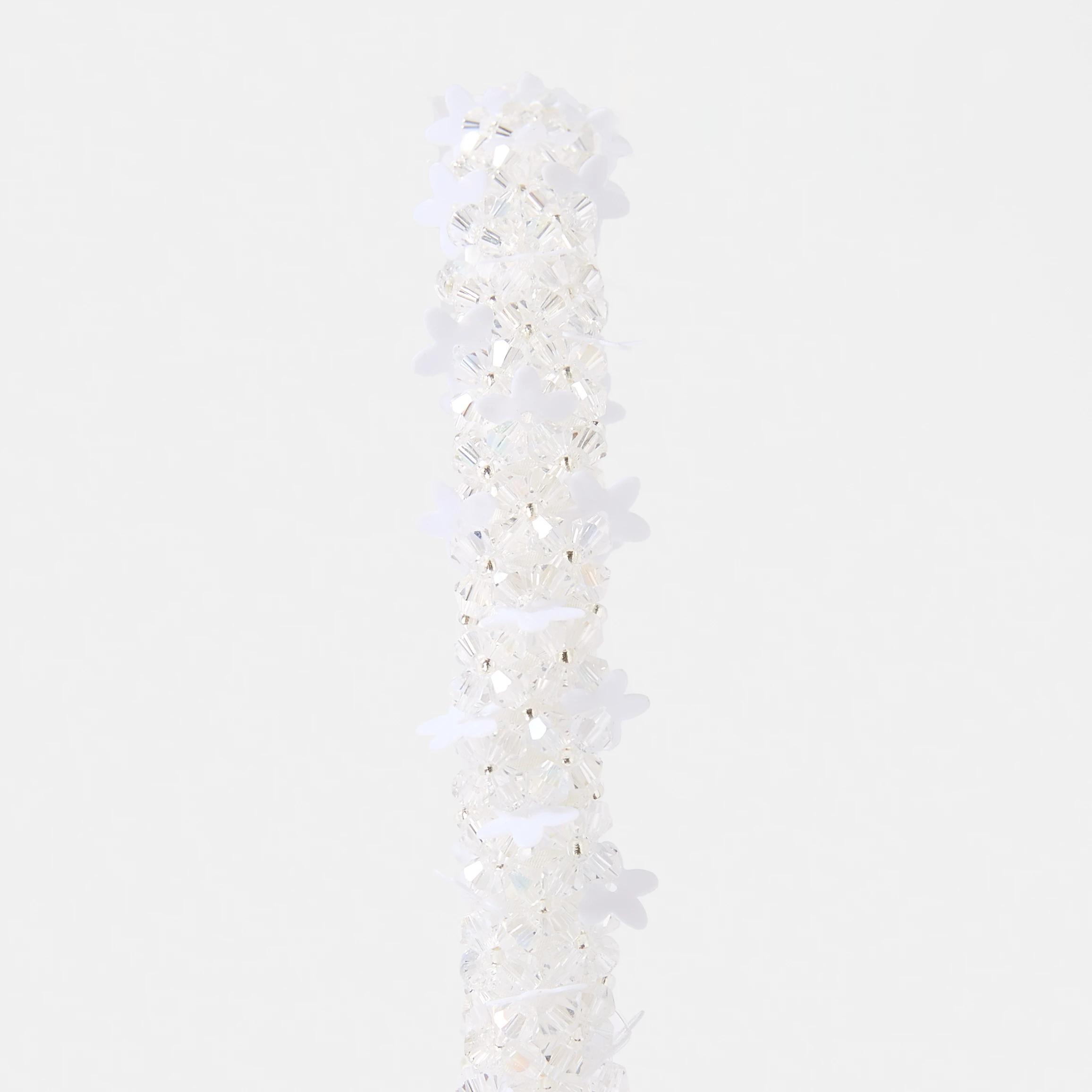 2 Sparkly Headband - White White, 2 of 5
