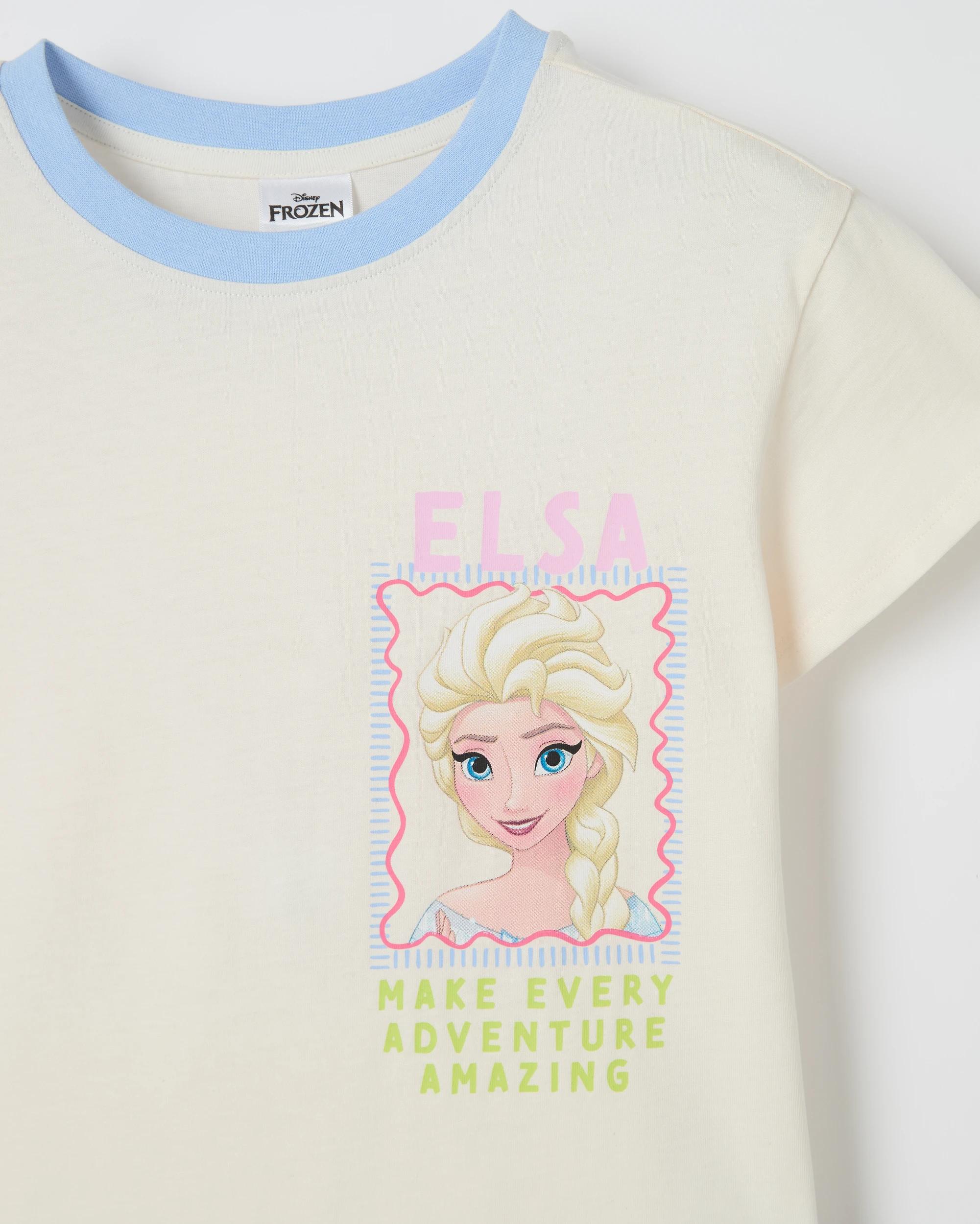 2 Disney Frozen Australian Cotton T-shirt FROZEN WHITE, 2 of 2