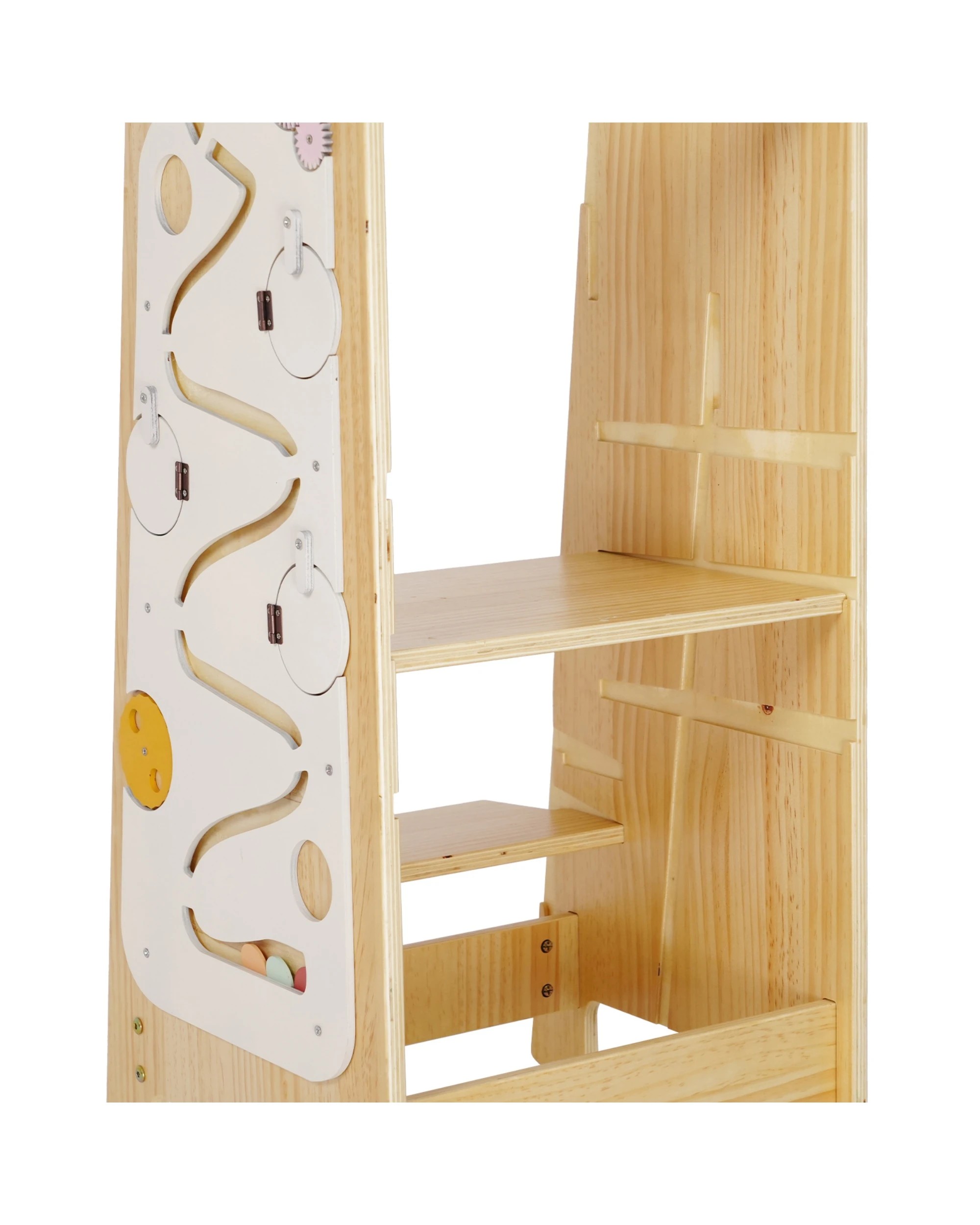 10 Advwin Toddler Kitchen Step Stool Learning Tower Wooden, 10 of 10