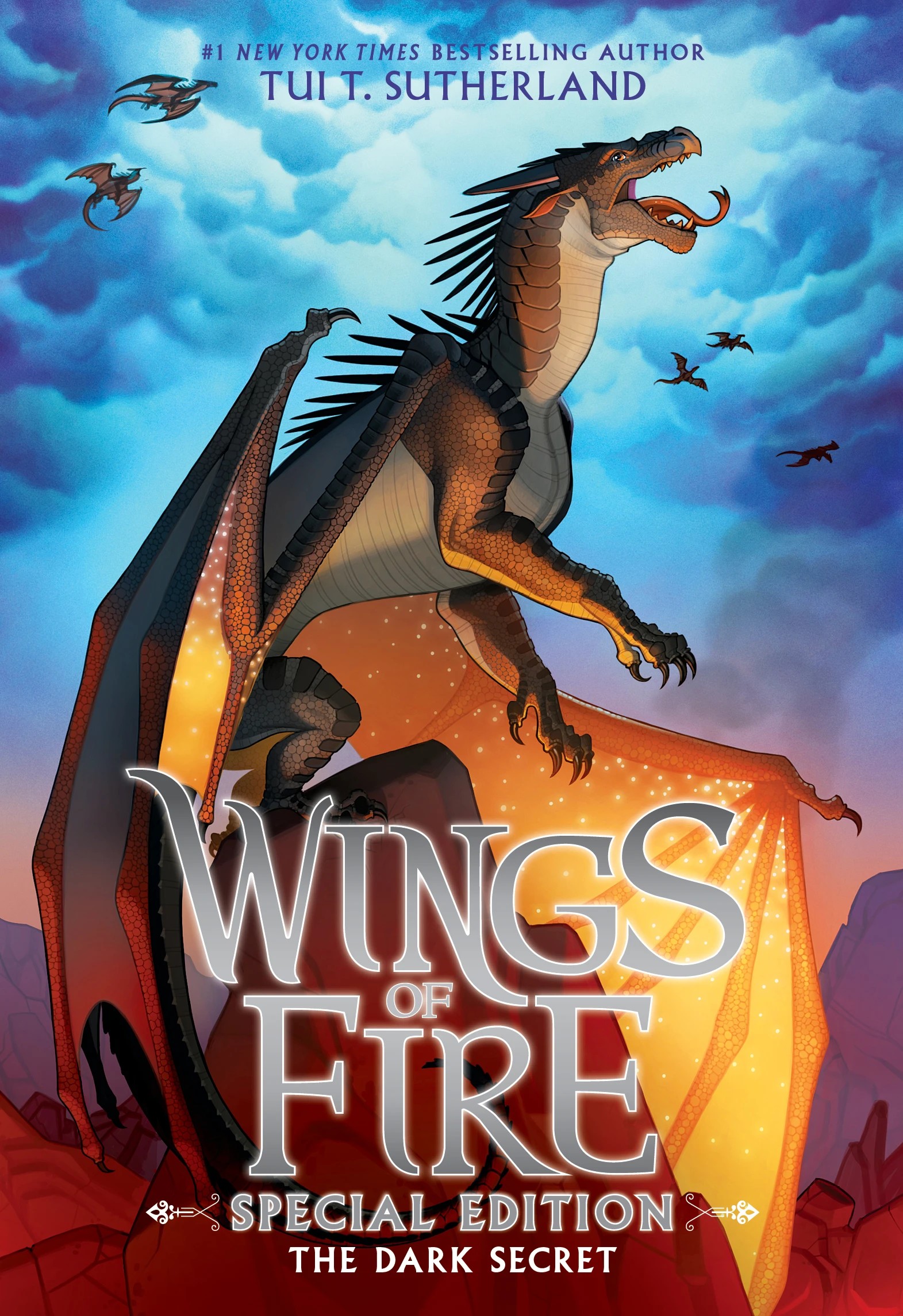 2 Wings of Fire: The Dark Secret Special Edition by Tui T. Sutherland - Book, 2 of 2
