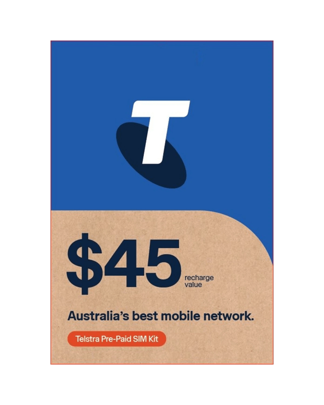Telstra $45 Pre-Paid SIM