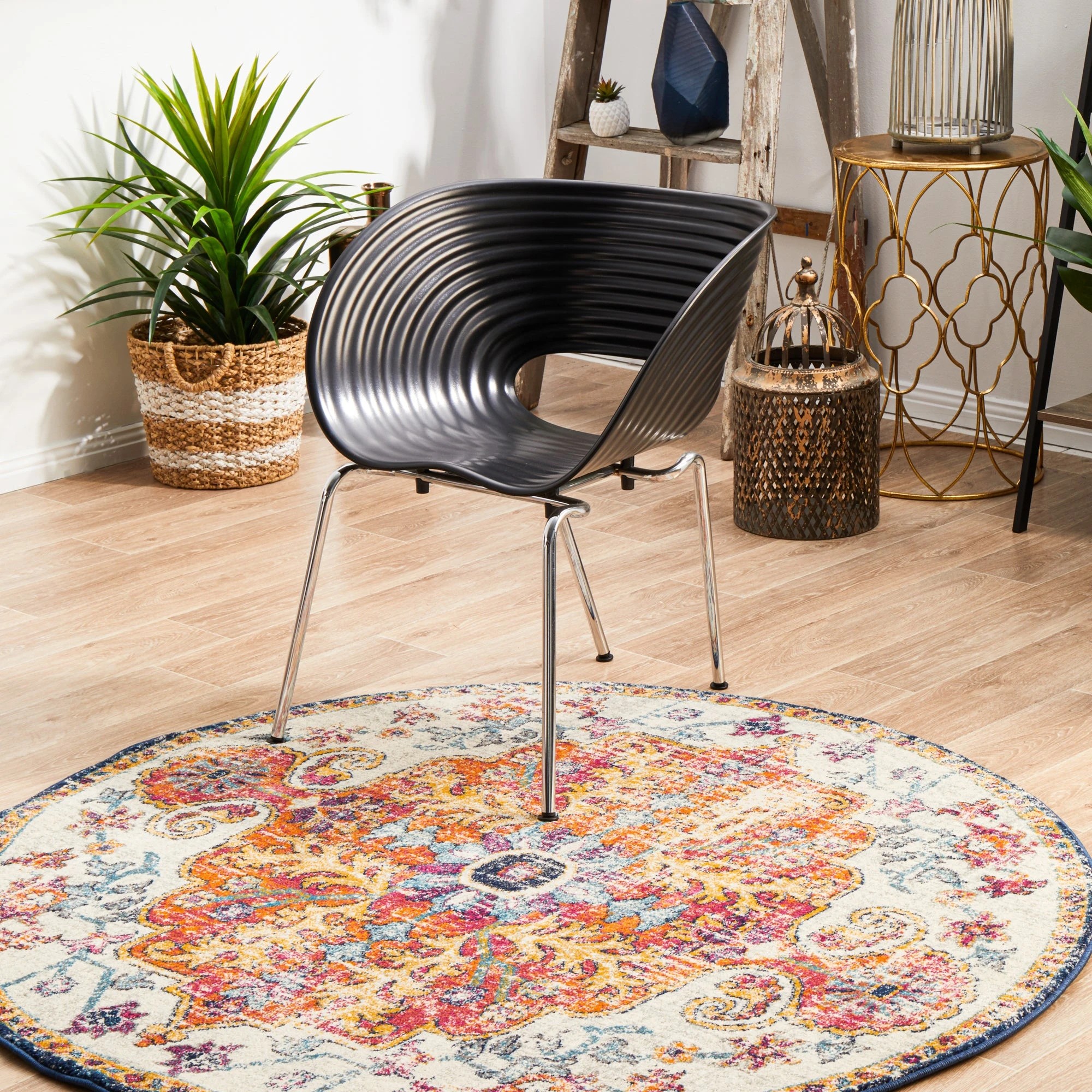 3 Common Ground Rugs Encore 254 200x200cm - White, 3 of 9