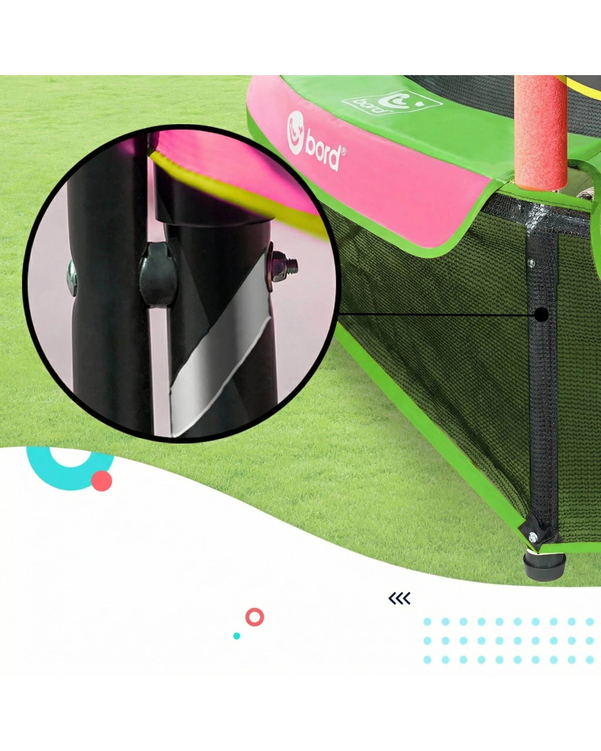 6 Kahuna 4.5 Feet Mini Trampoline - Green, 6 of 9