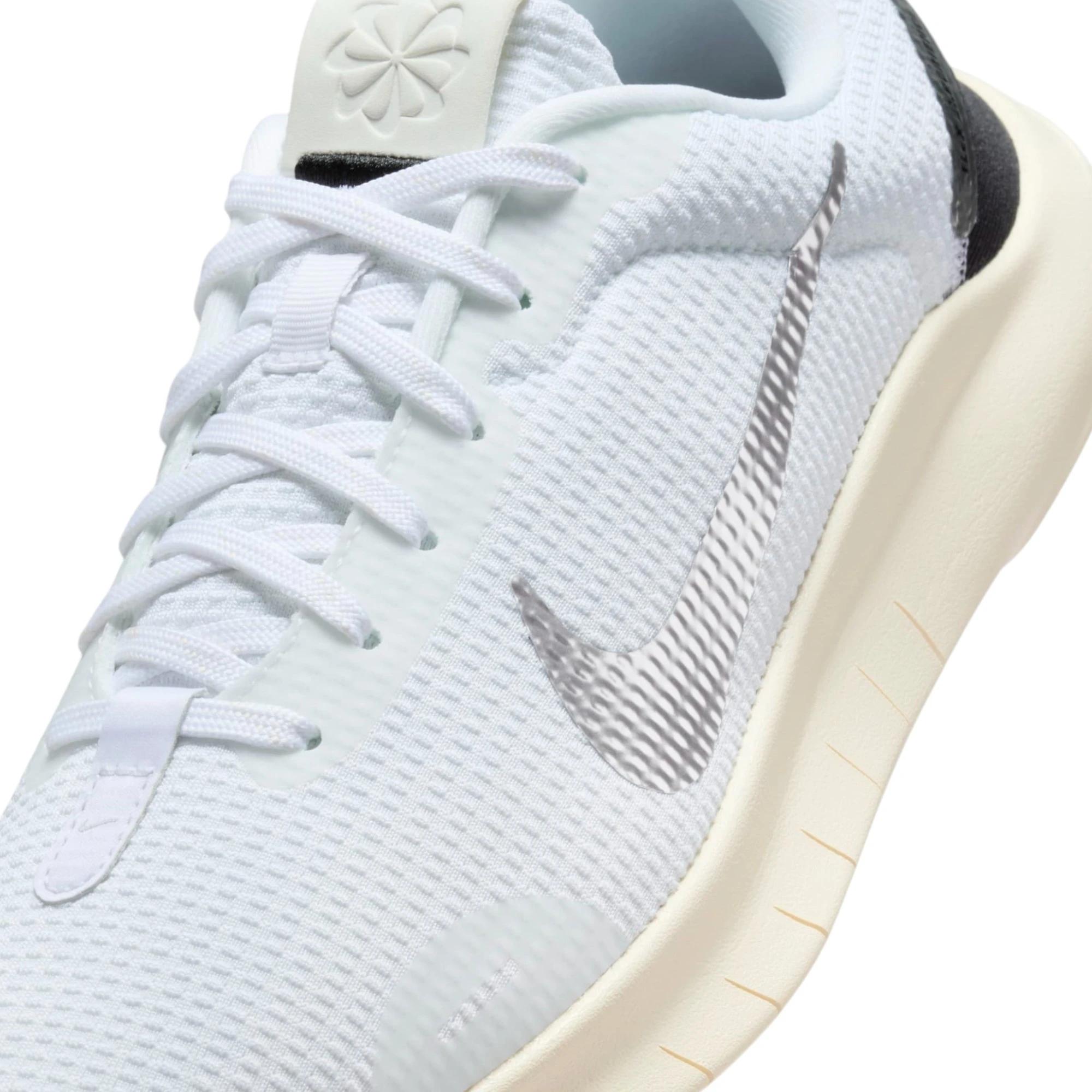 7 Nike Womens Flex Experience Run 12 White/ Silver Athletic Running Shoes WHITE/SILVER, 7 of 8