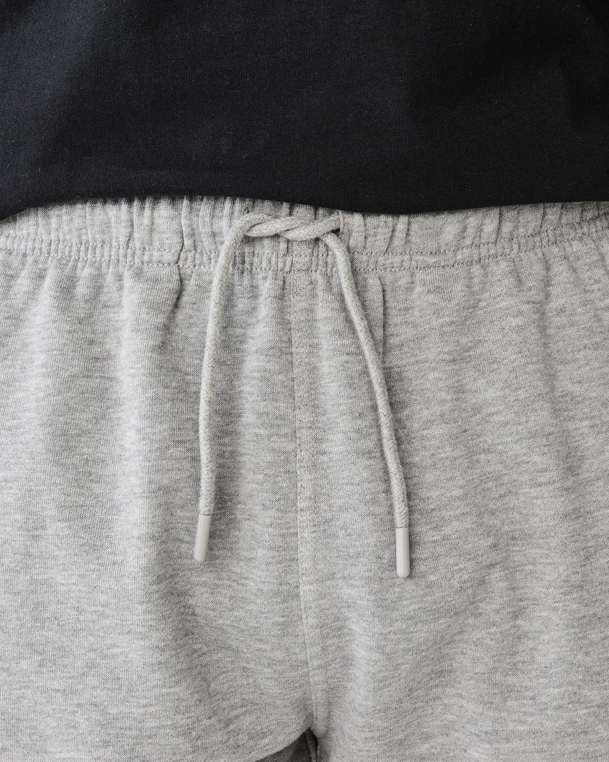 5 Everlast Mens French Terry Shorts Ash, 5 of 7