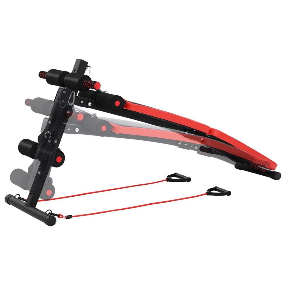 3 Everfit Weight Bench Sit Up Bench Press Foldable Home Gym Equipment - Black, 3 of 6