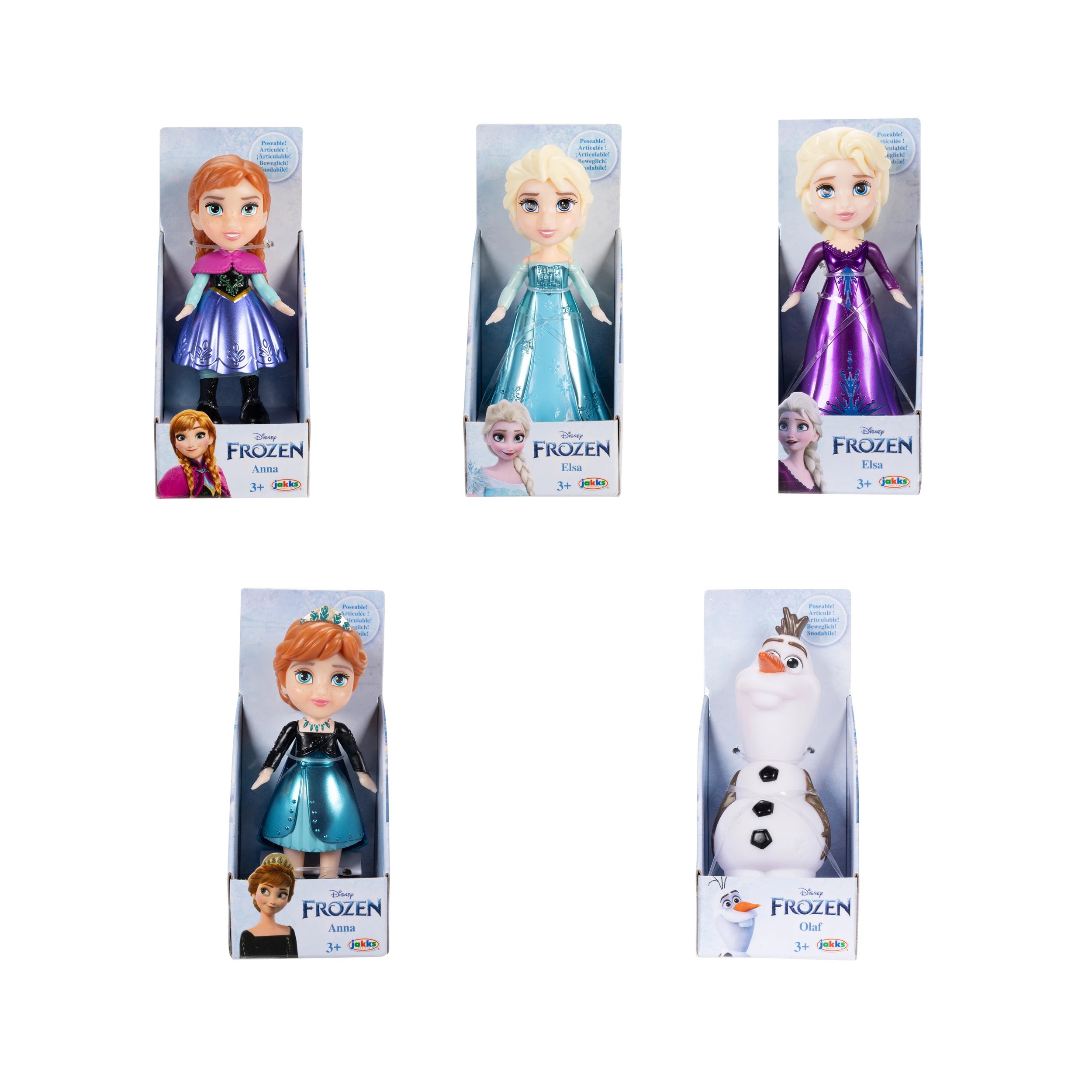 1 Disney Frozen Mini Doll - Assorted, 1 of 7