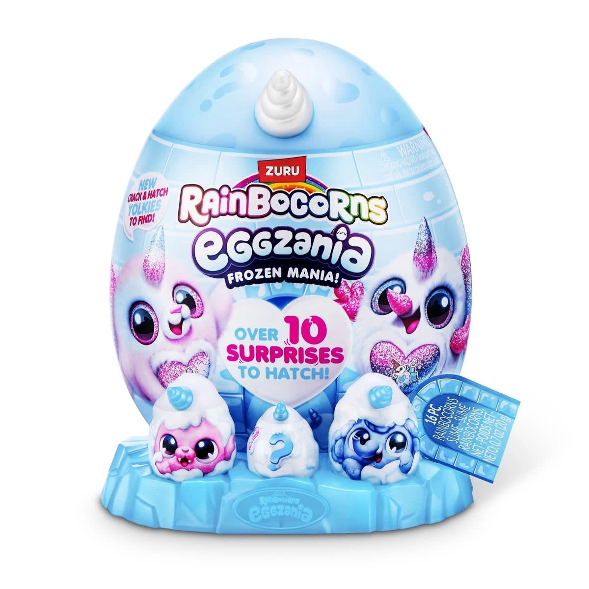 1 Zuru Rainbocorns Eggzania Frozen Mania Playset - Assorted, 1 of 8