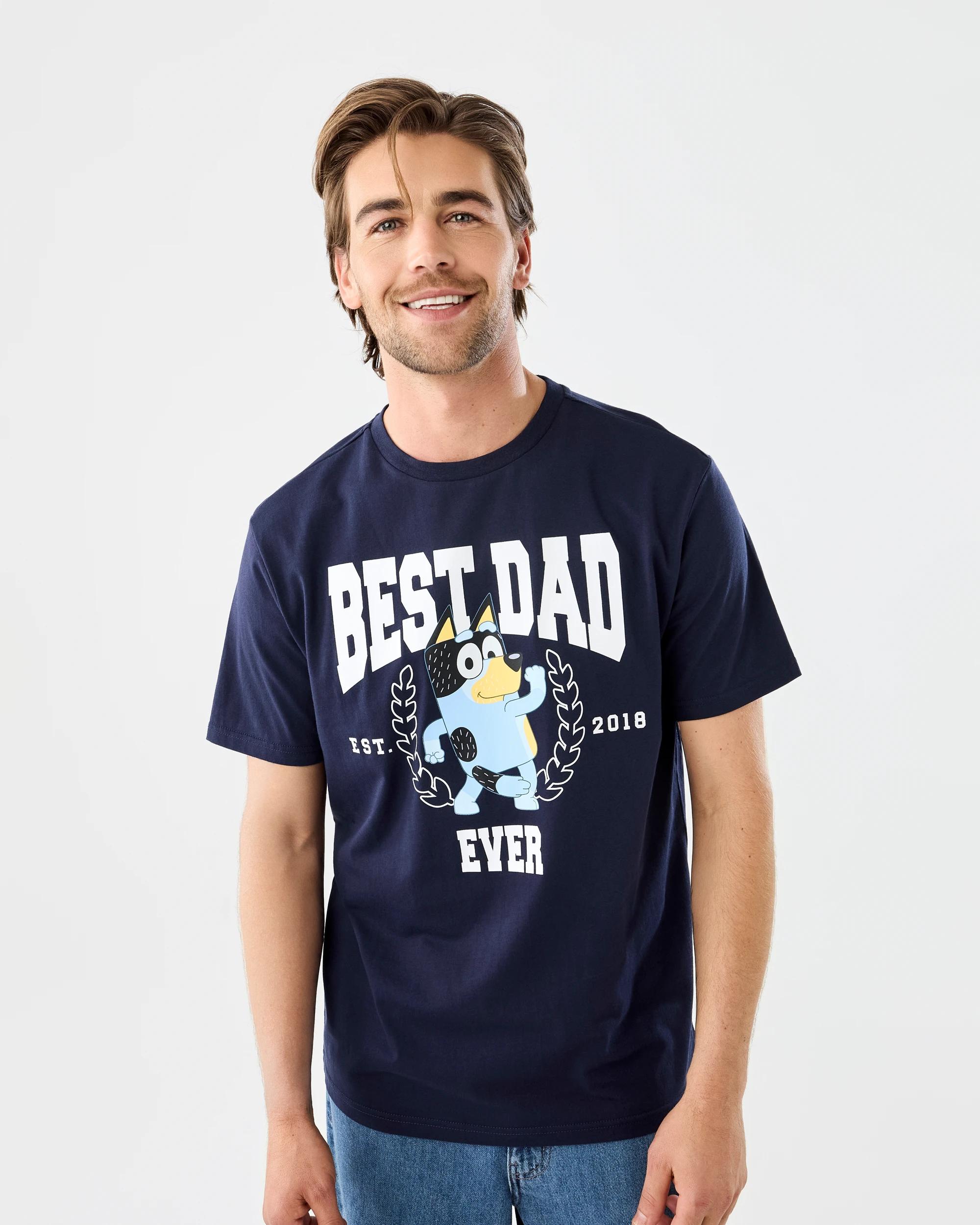 1 Bluey License Mini Me T-shirt Sky Cptn, 1 of 7