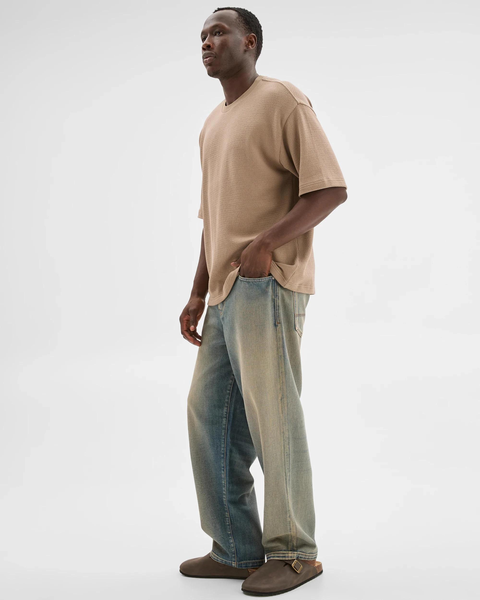 2 Commons Loose Fit Denim Jeans MUDDY INDIGO, 2 of 7
