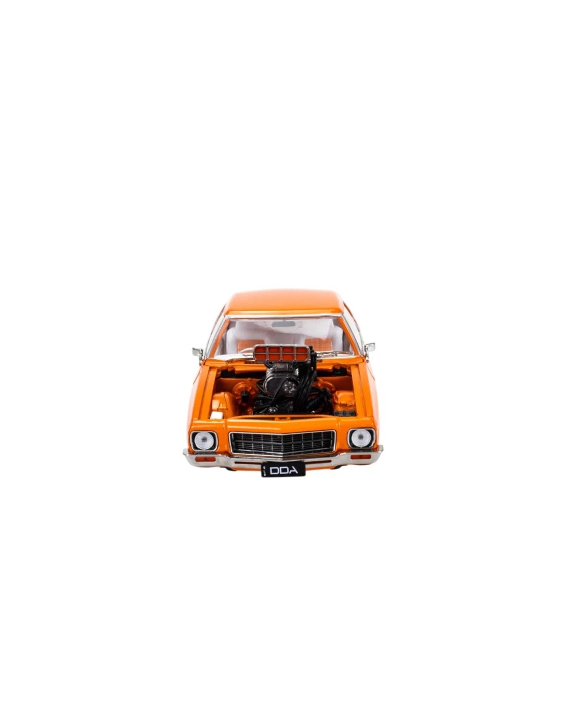 4 DDA Collectibles Holden Custom Supercharged HQ Monaro 2 Door Orange 1:24 Scale Diecast Vehicle, 4 of 4