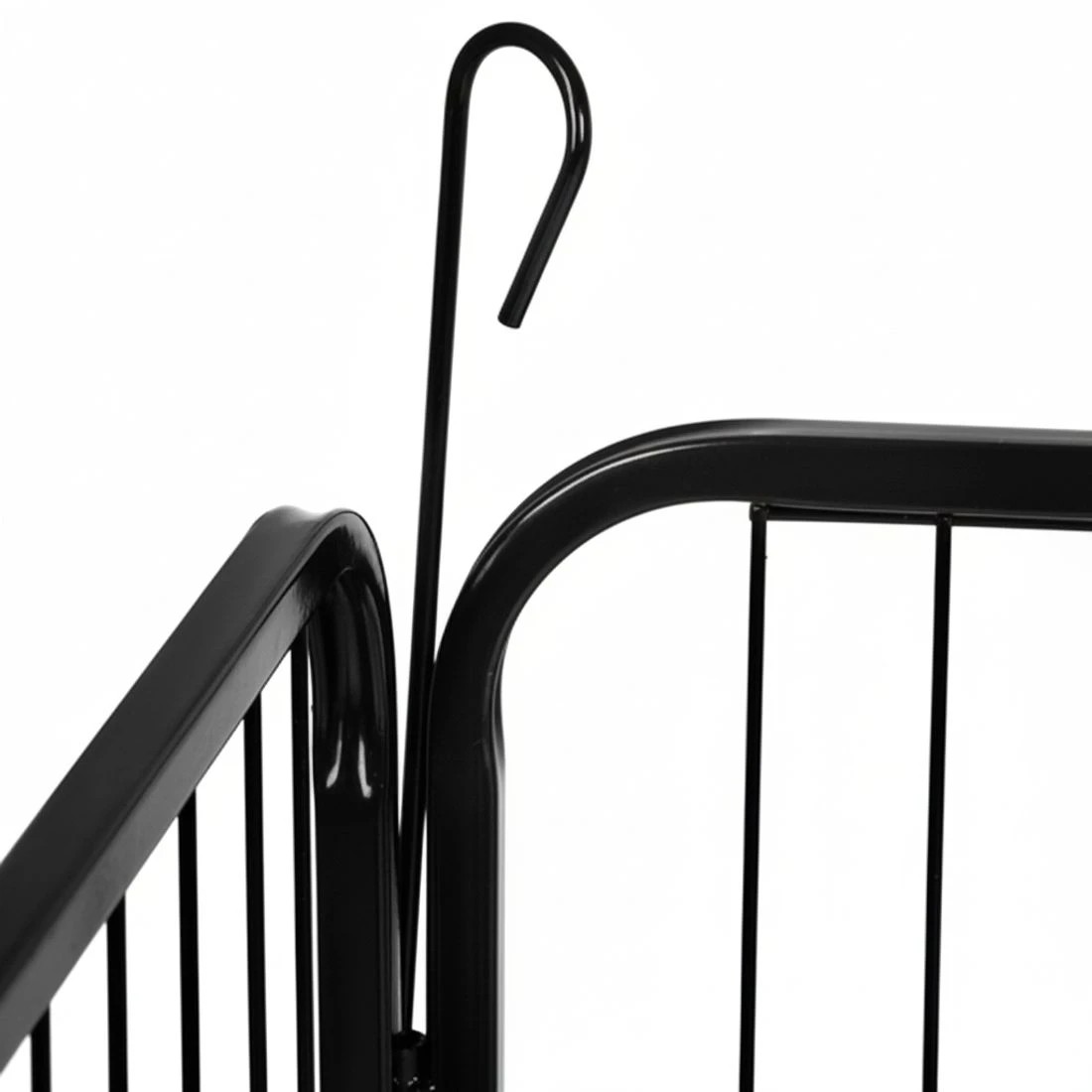 7 i.Pet 32" 8 Panel Dog Playpen Pet Exercise Cage Enclosure Fence Play Pen - Black, 7 of 7