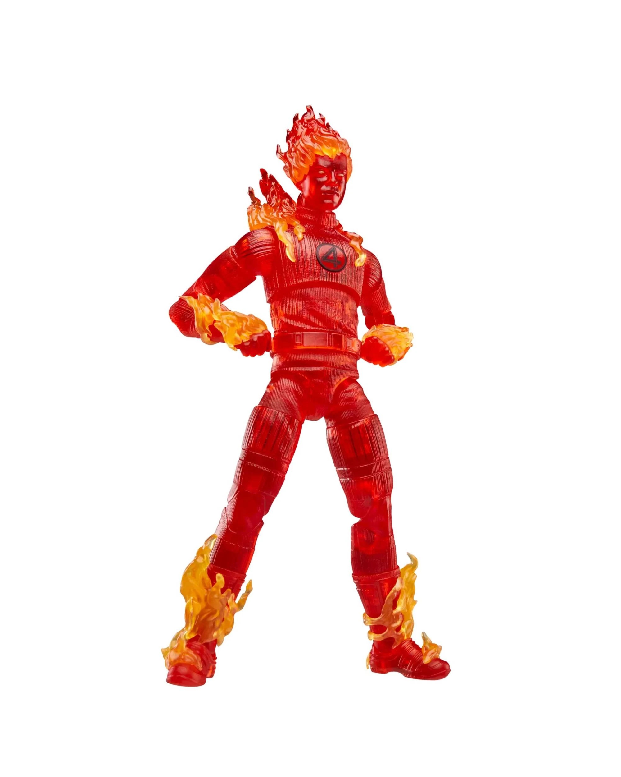 5 Marvel Legends Series: The Fantastic 4 First Steps: Human Torch, 5 of 7
