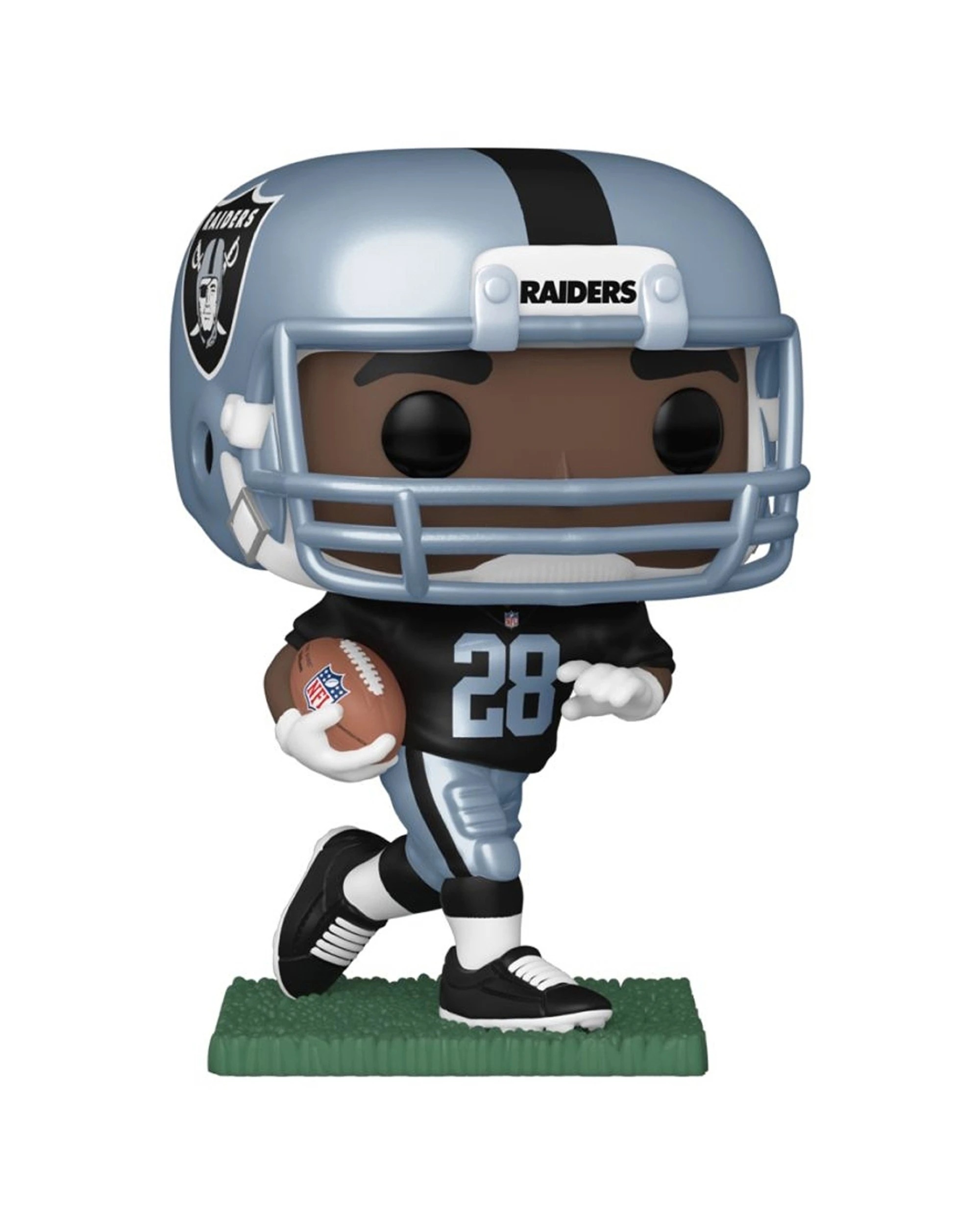1 POP NFL Raiders Josh Jacobs Home Pop Vinyl Figure 10cm Official Collectible - Black, 1 of 3