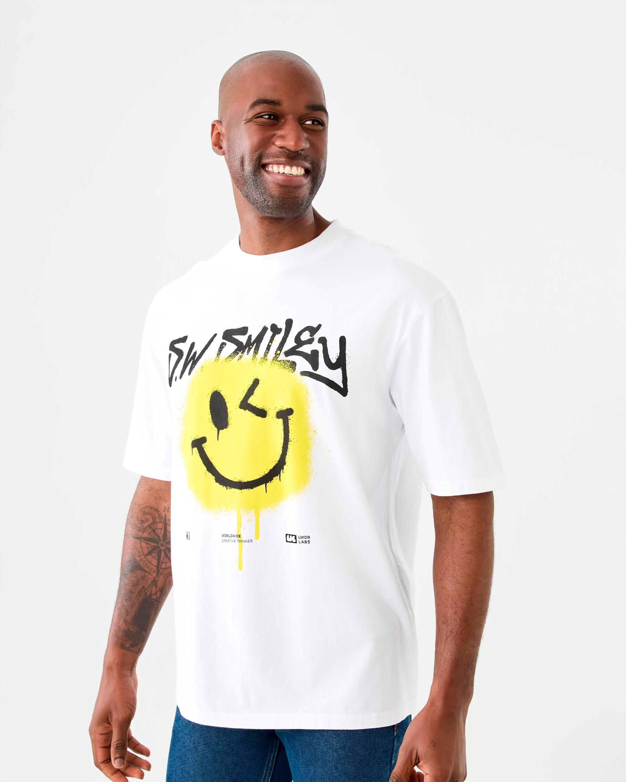 2 Smiley License T-shirt White, 2 of 6