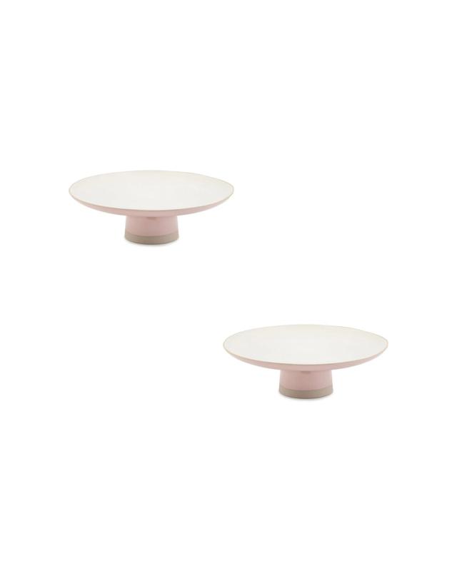 Jamie Oliver 2PK Stoneware Big Love Showstopper Cake Stand 31x10cm - 