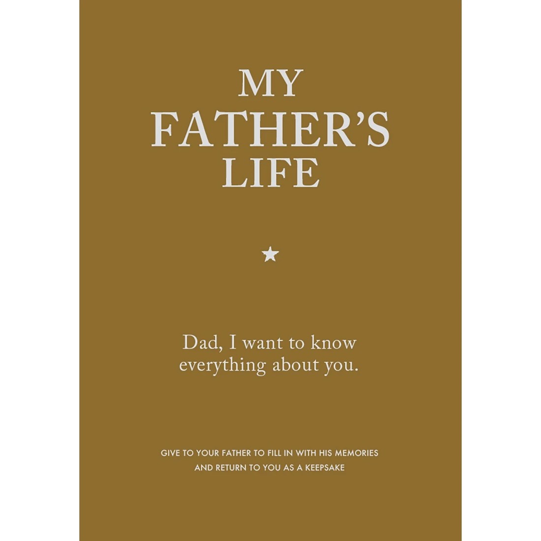 1 My Father's Life - Book, 1 of 1