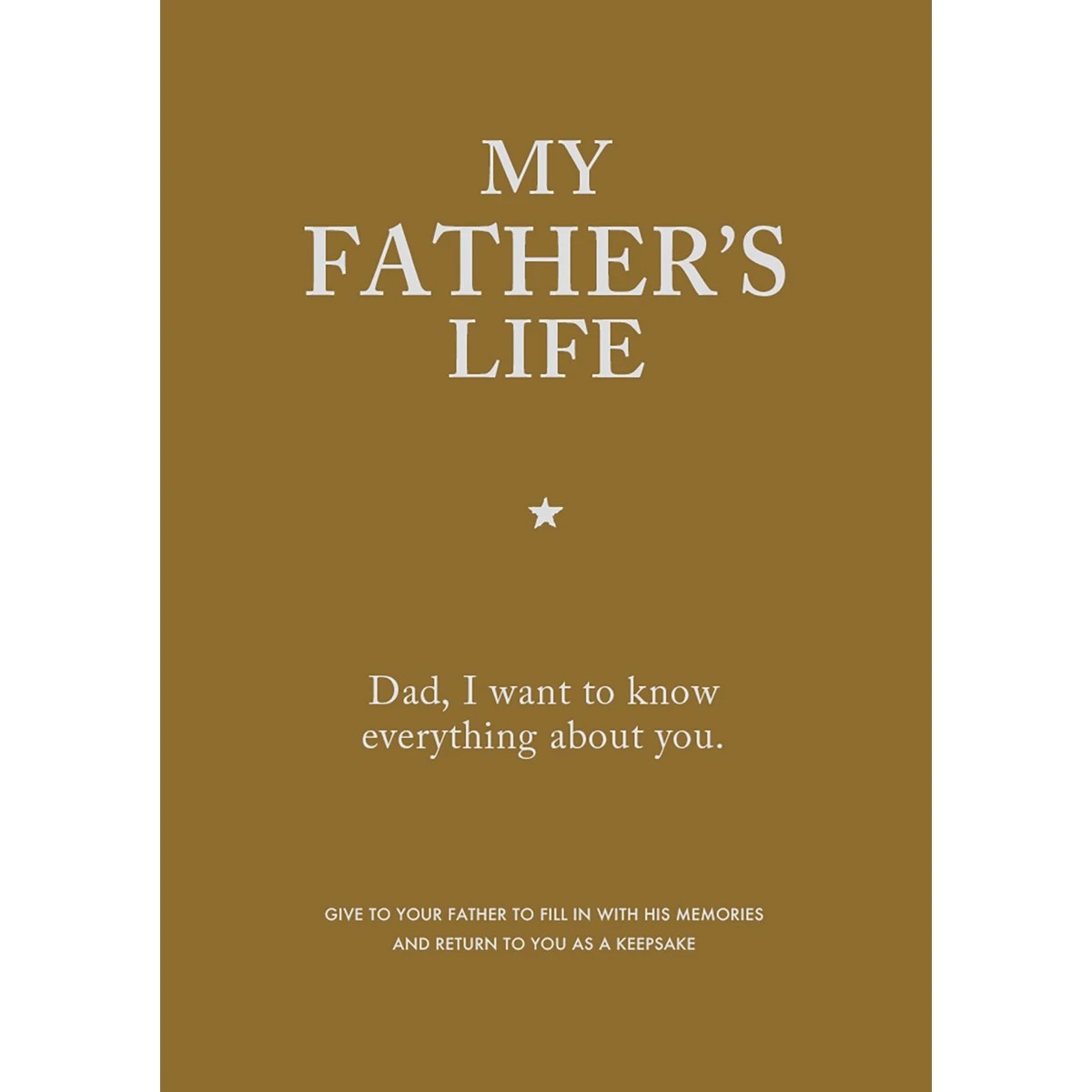 1 My Father's Life - Book, 1 of 1