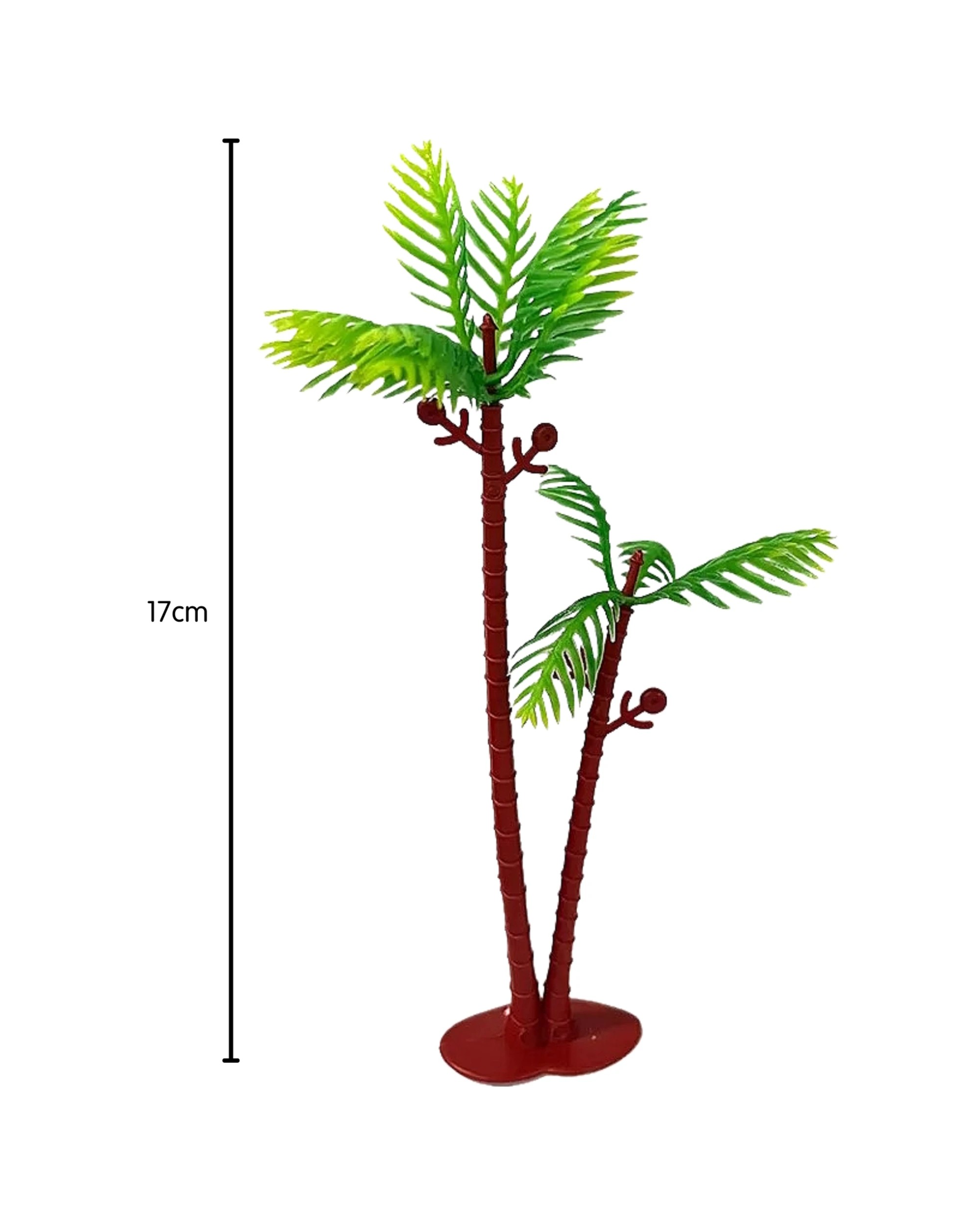 3 Oceana Mini Artificial Coconut Trees Pack of 10 - Green, 3 of 4