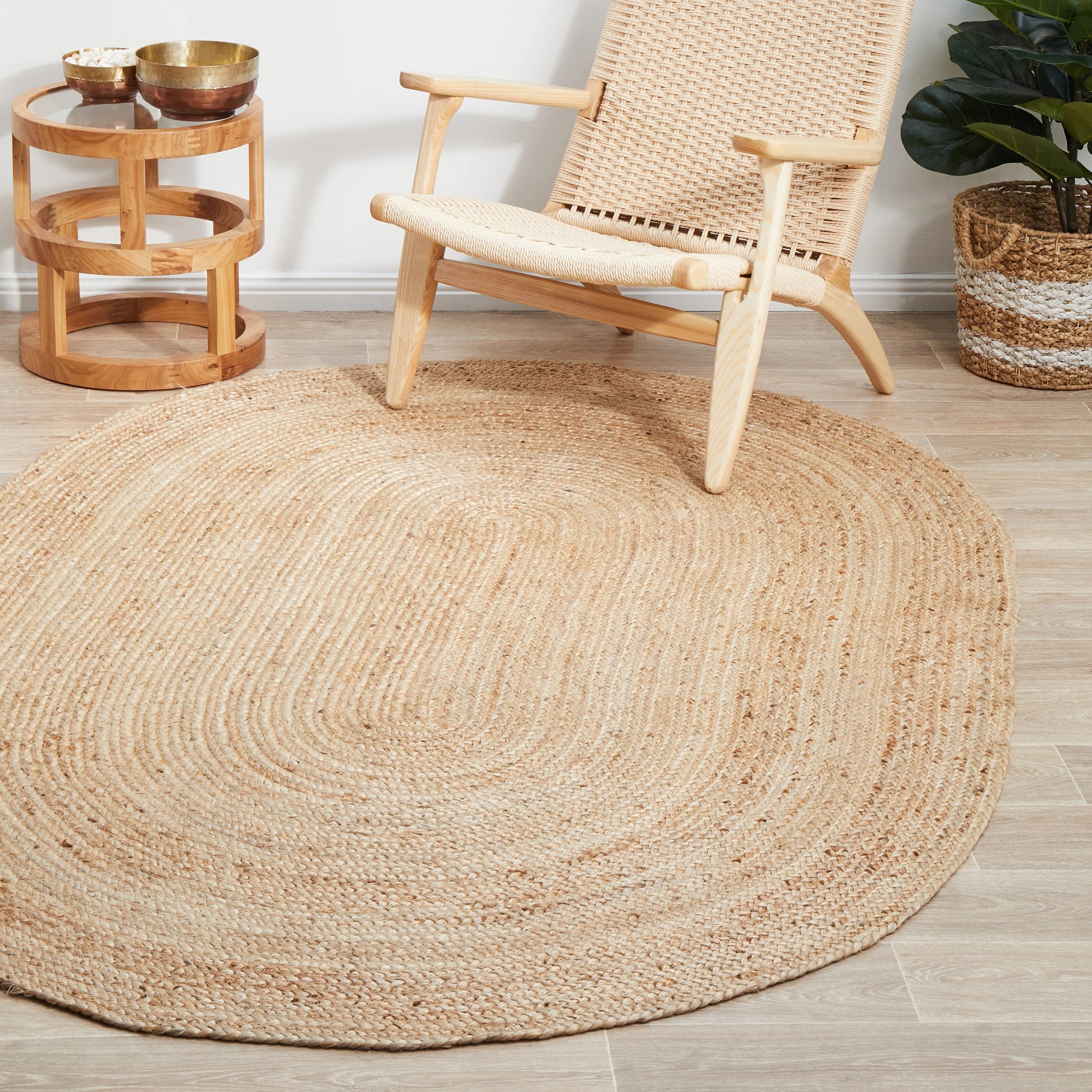 4 Common Ground Rugs Shoreline 88 220x150cm oval - Natural, 4 of 10