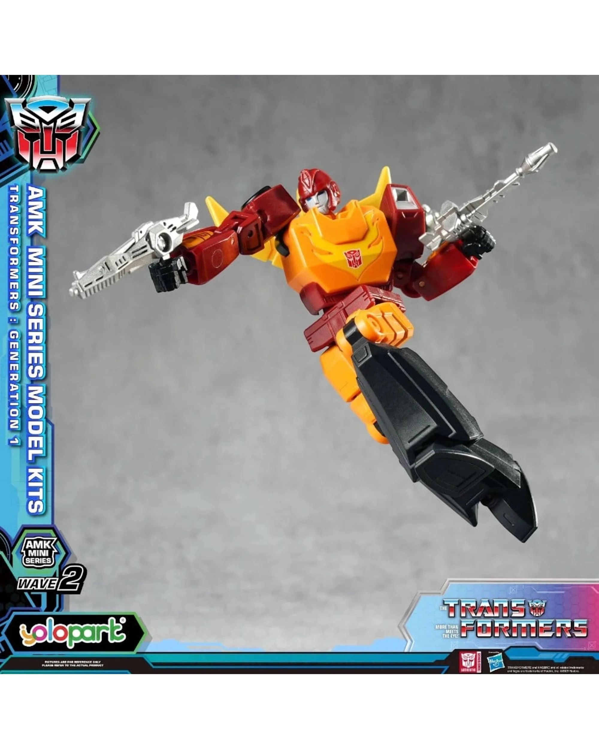 6 Transformers Generation 1 AMK Mini Series Wave 2 Model Kit Blind Box, 6 of 10