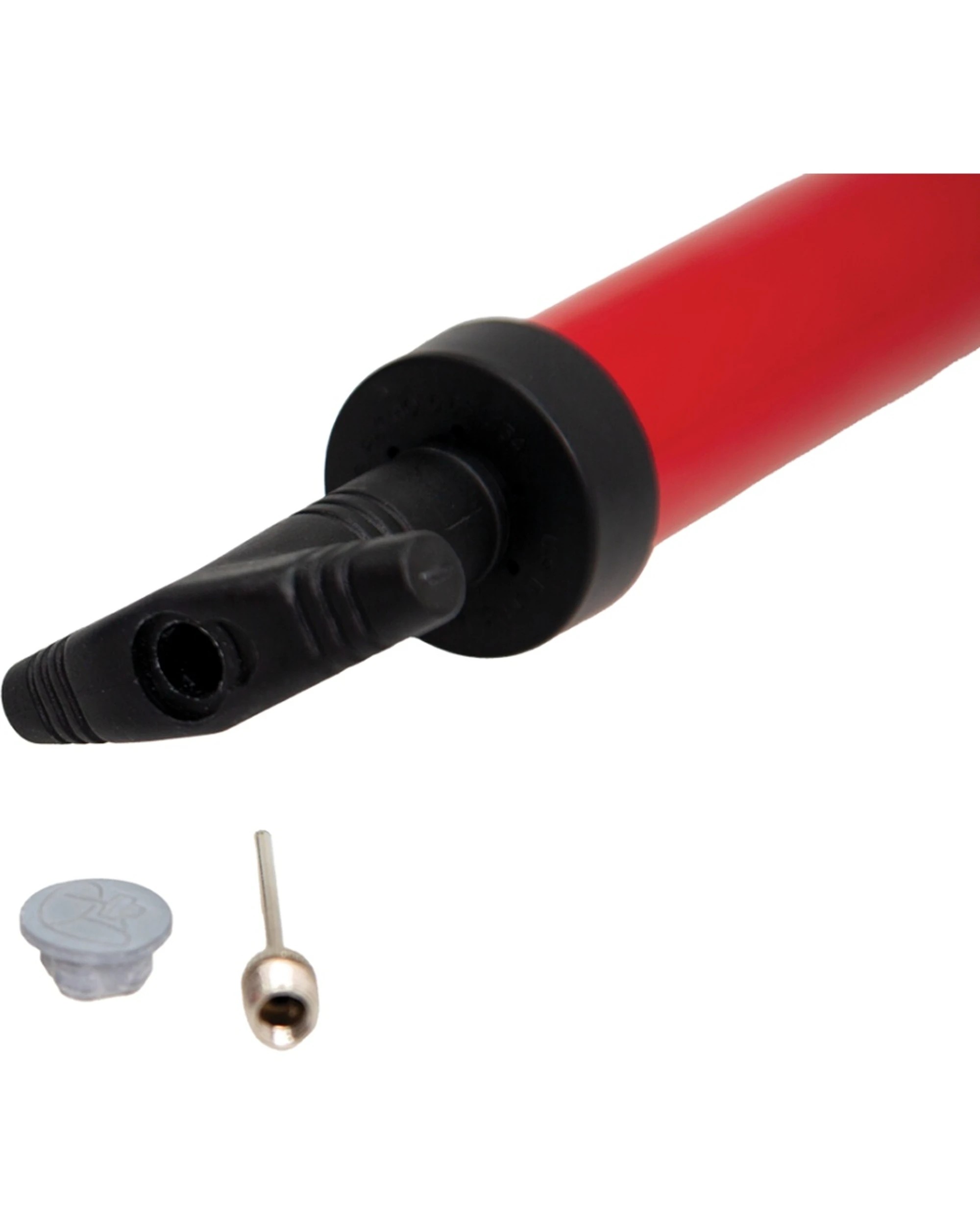 4 Victor Sports Hand Pump Double Action Efficient Manual Sports Ball Inflator - Red, 4 of 4