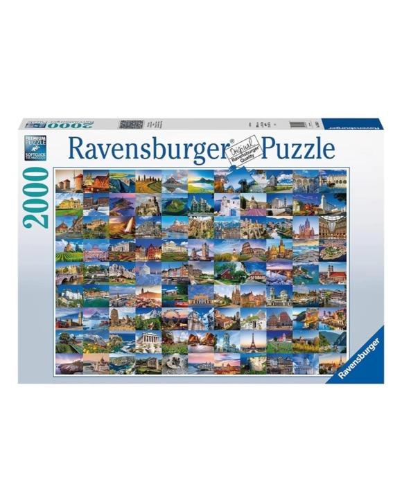 Ravensburger 99 Places in Europe 2000 Piece Jigsaw Puzzle