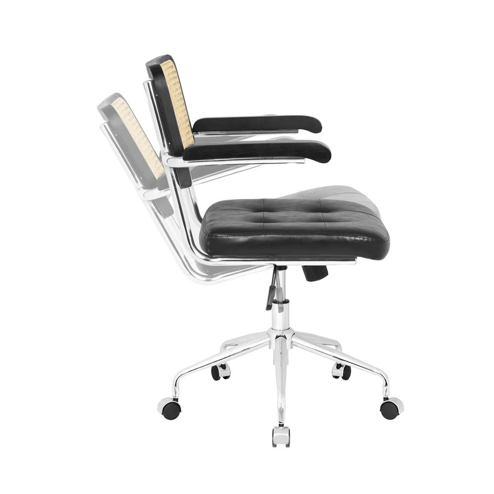 10 Otto Nusa Rattan Chair Black Ergonomic Chairs and Desk Chairs, 10 of 10