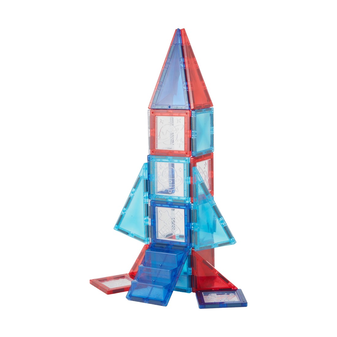7 47 Piece Magnetics Paint Your Own Space Playset, 7 of 10