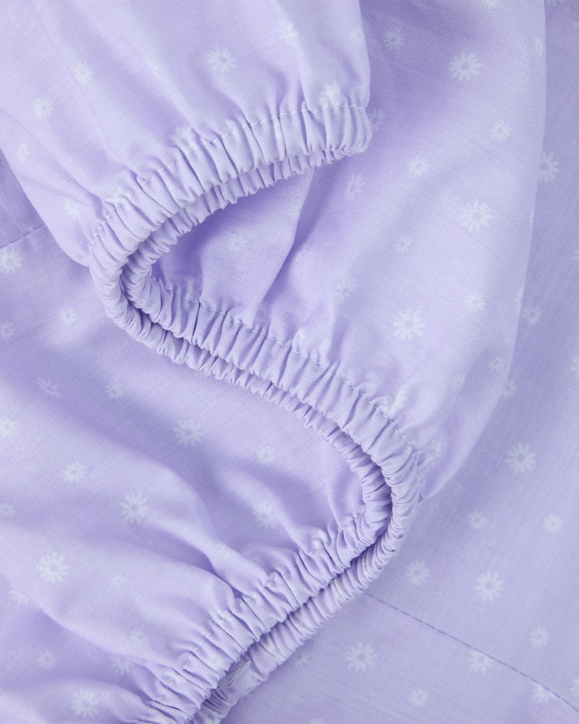 4 2 Pack 225 Thread Count Organic Cotton Fitted Bassinet Sheets - Floral, 4 of 6