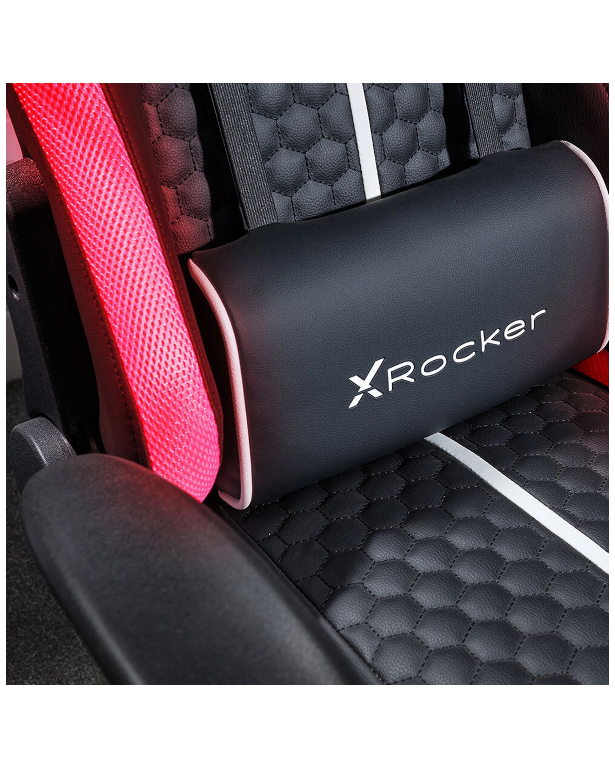 3 X Rocker Arteon Junior Esports Gaming Office Chair W/ Rgb
 - Black, 3 of 8