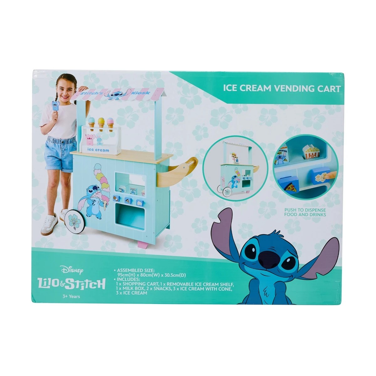 9 Disney Lilo & Stitch Ice Cream Vending Cart, 9 of 9